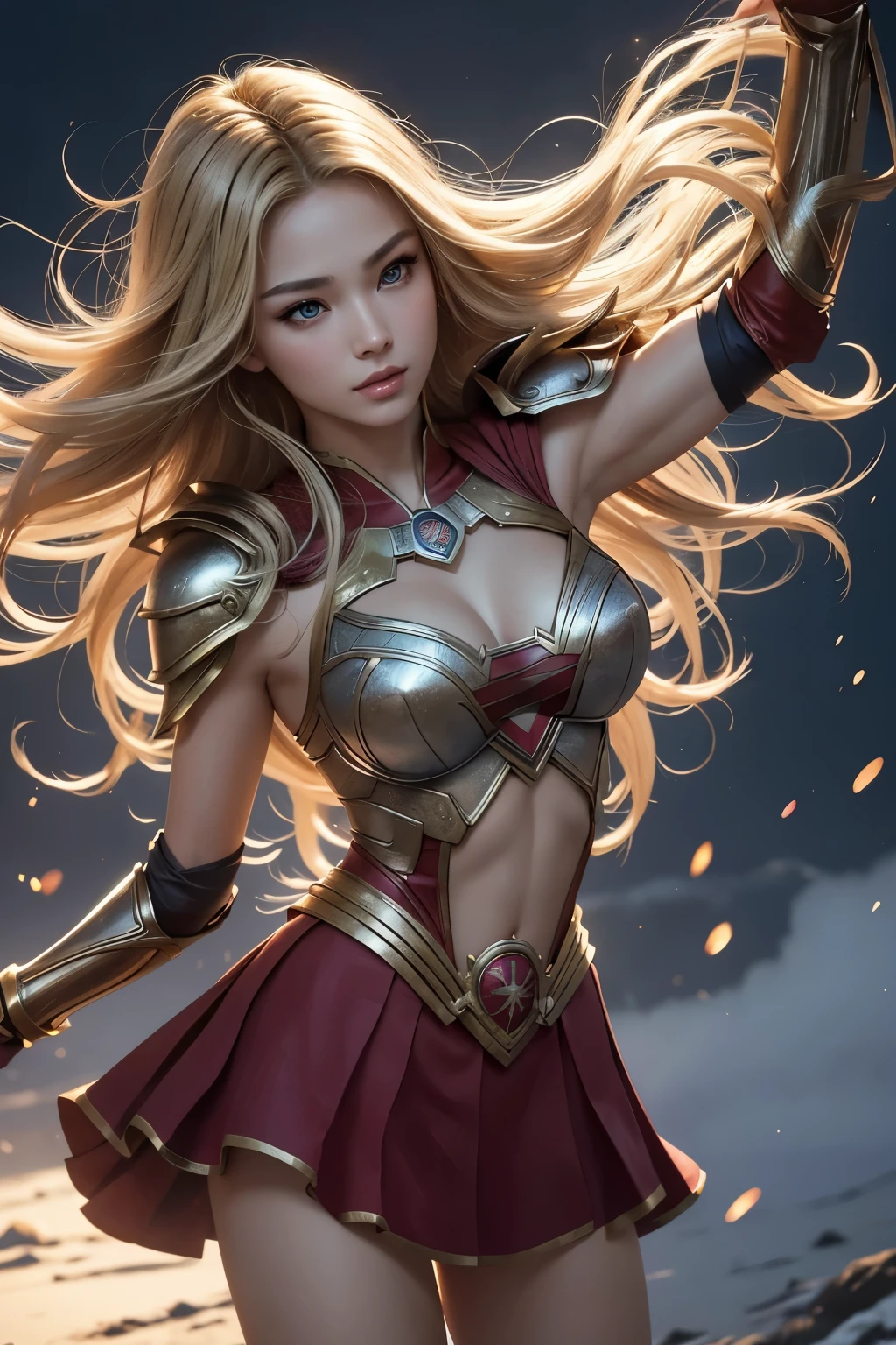 Marvel Fantastic Four， Female version of Thunder Fire，fly in the sky，olhar irritado，The whole body is on fire，Magia da Chama，O corpo estava em chamas🔥，O corpo brilha e aquece，As chamas se espalharam，Fire erupted in the sky，fire，Gravar caracteres，The magical effect of fire is triggered in the hand，Chinese and American mixed breeds，The background is blurred，focal，cinemac lighting，(((tmasterpiece))), ((melhor qualidade)), ((Complexo e detalhado)), ((realismo ultrarrealista)), ridiculous resolution, UM MILF, mulher madura, Ssee-through, altamente detalhado, illustratio, 1 cinta, (mediuml breasts), cintura fina e quadris grossos，pernas longas，belos olhos detalhados, cabelo curto e detalhado, cabelos flamejantes, um olho roxo, (Superhero uniforms:1.2), seminua，terno apertado，Sexy e feminino，Corpos perfeitos，sexy atrai，Lanterna humana，（no underwear），calcinha, fundo detalhado, olhos perfeitos, Olhar sedutor, （nice hand），detail hands，olhando para o espectador，de frente，Luz de desgaste，（Fantastic Four），