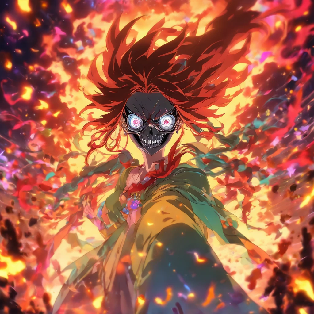 death summons　woman　Glasses