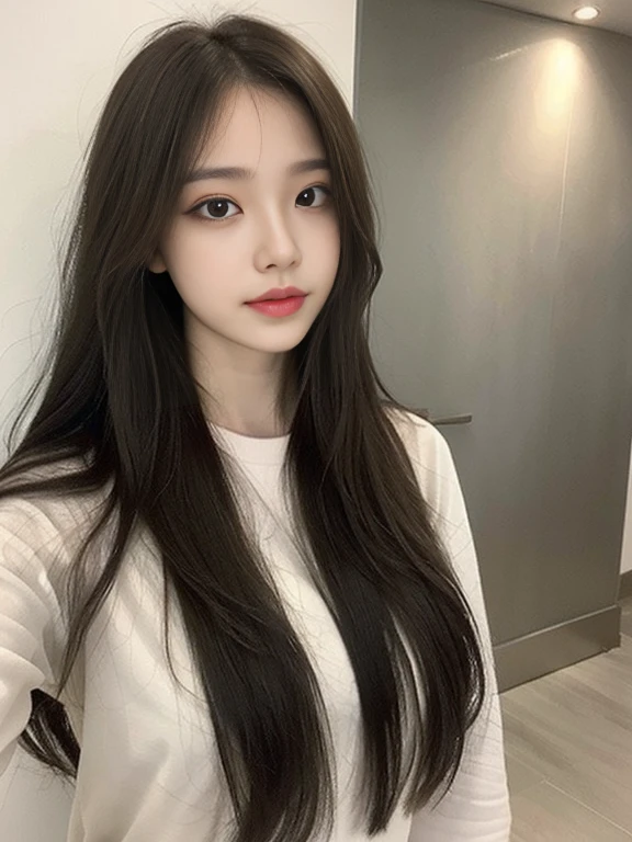 hair,selfie angle,long hair