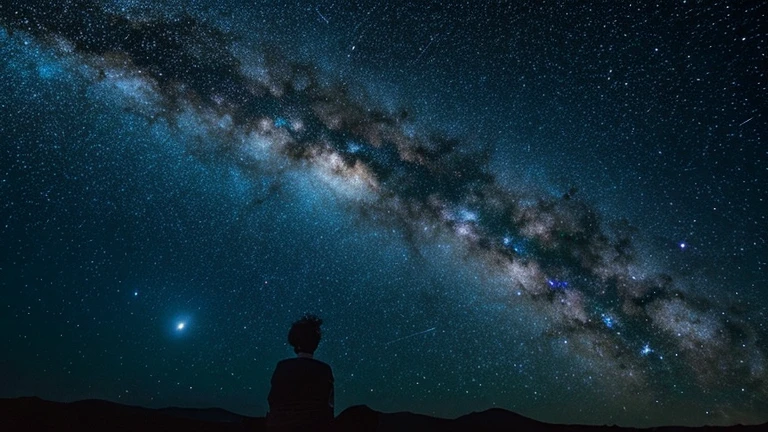 Celestial Bodies star Milky Way moon