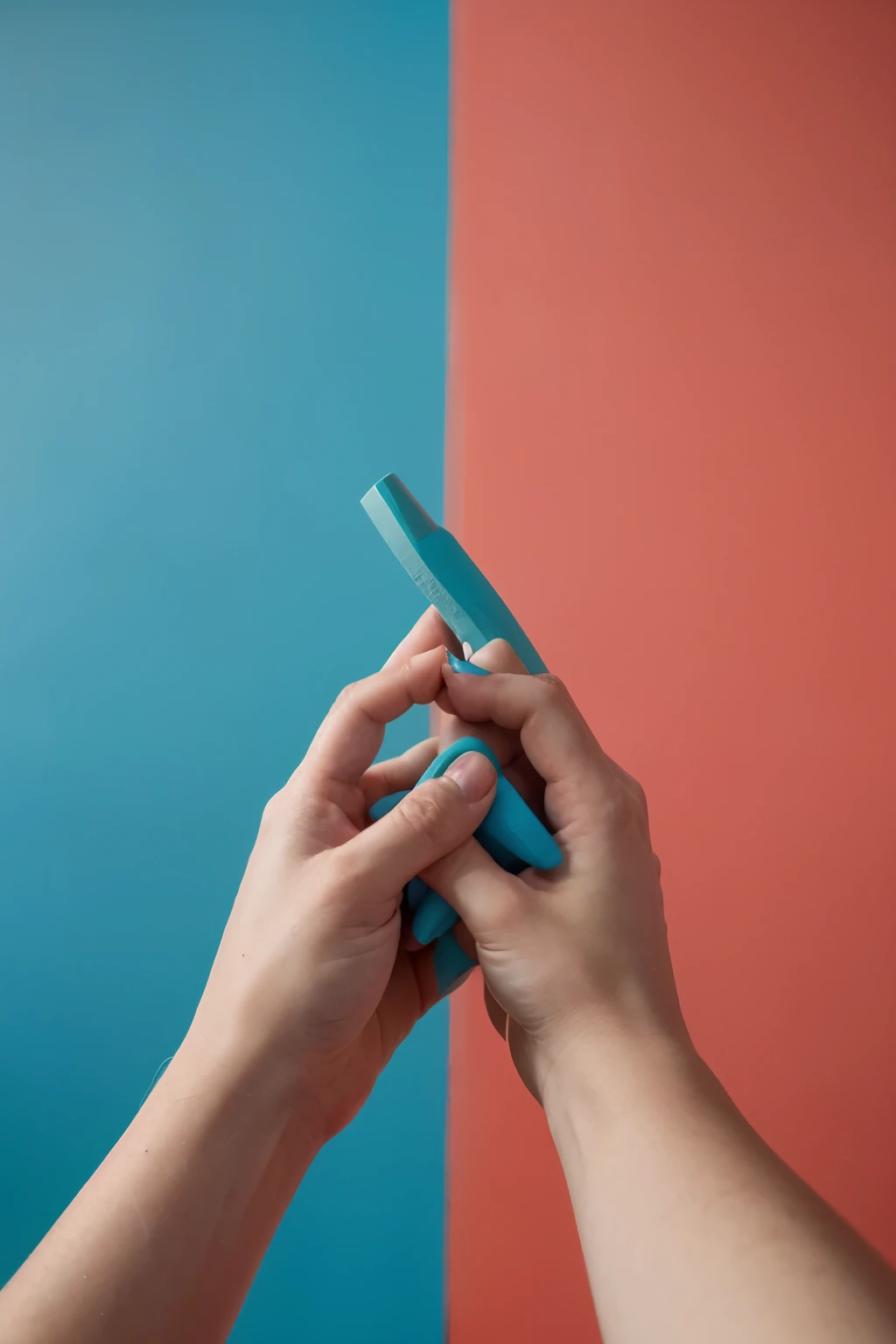 ((holding hands)), animation, ((cores azul claro e azul escuro)), pantone 281, ((symbolism of union and rescue))