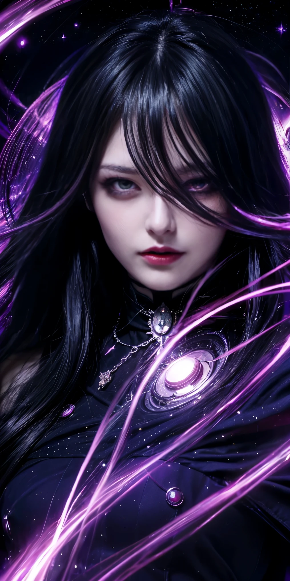 (highest quality,High resolution:1.2),(dark,Threatening:1.1),(Bad luckな:1.1), In the vortex of space,
Heart of a Goth Maiden, Very dark shade.
Her Eyes, Like dazzling fur in a starless haze,
A symphony of despair in their eyes.
Her Mogul Snaps, Mysterious Cemetery,
Think about it, The source of her sadness.
Black hair swaying in the moonlight,
She weaves despair into her dreams.
oh, Her Soul, Shadow'Embrace,
Take me to space.
At each step of the Kelhudelgoring, She summons darkness,
Dance of the Void, Whippler Big Spark.
Her touch is the cold caress of the void,
In her vague existence, I am left confused.
For Love, Bumblewisk, Cosmic Power,
Stars shining in the endless night.
Confusion swirls, Let the emptiness cry out,
Our love is a dazzling dream in the universe.
Gothic Witch of the entire star world,
In your void, I find my soul.
Hypermaximalist, Anime Style, Breathtaking oil paintings, Surreal, Ultra-realistic digital illustrations that mimic the style of oil paintings, Blends seamlessly with Alex Grey'Psychedelic fantasy art by H'The Aesthetics of Biomechanics.R. Giger. Great composition, masterpiece, highest quality, (devil,Satan,Lucifer:1.1),(devilish:1.1),(Bad luck,Bad luckな:1.1),(Powerful figure:1.1、Big Breasts、Glasses) 、 ((((Huge glasses, Nerd Glasses, thick glasses, Round Glasses)))),(((Big Breasts)))、(Red eyes glow:1.6)、(Red glowing eyes,Sharp teeth:1.1),(Black wings,thick,shabby:1.1),(hellish landscape:1.1),(fire,sulfur:1.1),(Threatening atmosphere:1.1),(dark shadows,Threatening presence:1.1),(Bad luck clouds,Stormy Skies:1.1),(dark,Spooky atmosphere:1.1),(Bad luck aura,Evil energy:1.1),(dark aura,cigarette:1.1),(Extreme heat,Burning Flames:1.1),(Surreal,Nightmare Visions:1.1),(Predicting the end:1.1),(Twisted corners,Fiery crown:1.1),(Bad luck whispers,devilish laughter:1.1),(Cry of pain,echoing screams:1.1),(Bad luck symbols,Ancient runes:1.1),(Mysterious Relic,dark artifacts:1.1),(Infernal Ritual,Ritual sacrifice:1.1),(devilish minio