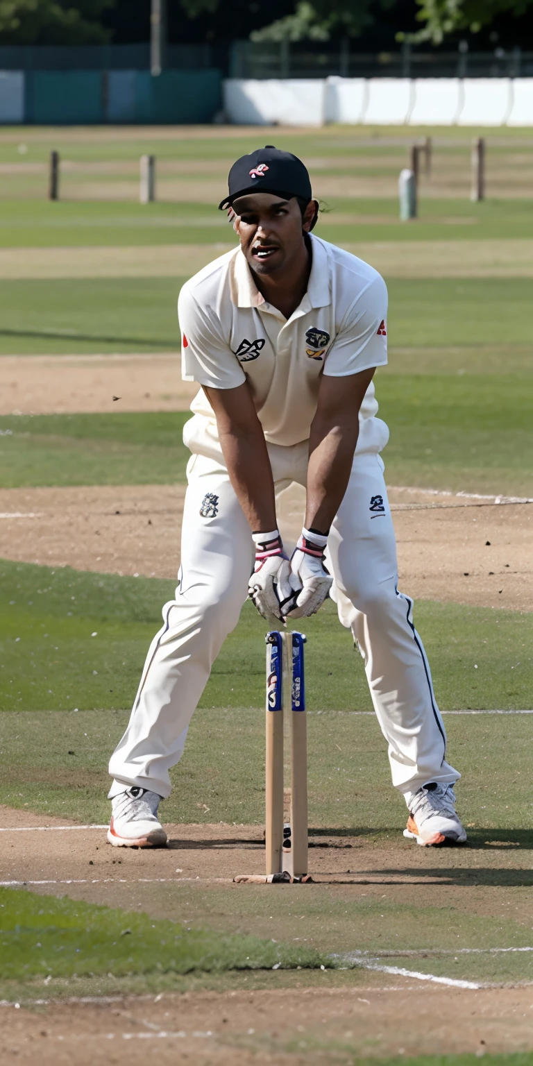 Cricket in the ground for 18 number jurcy 