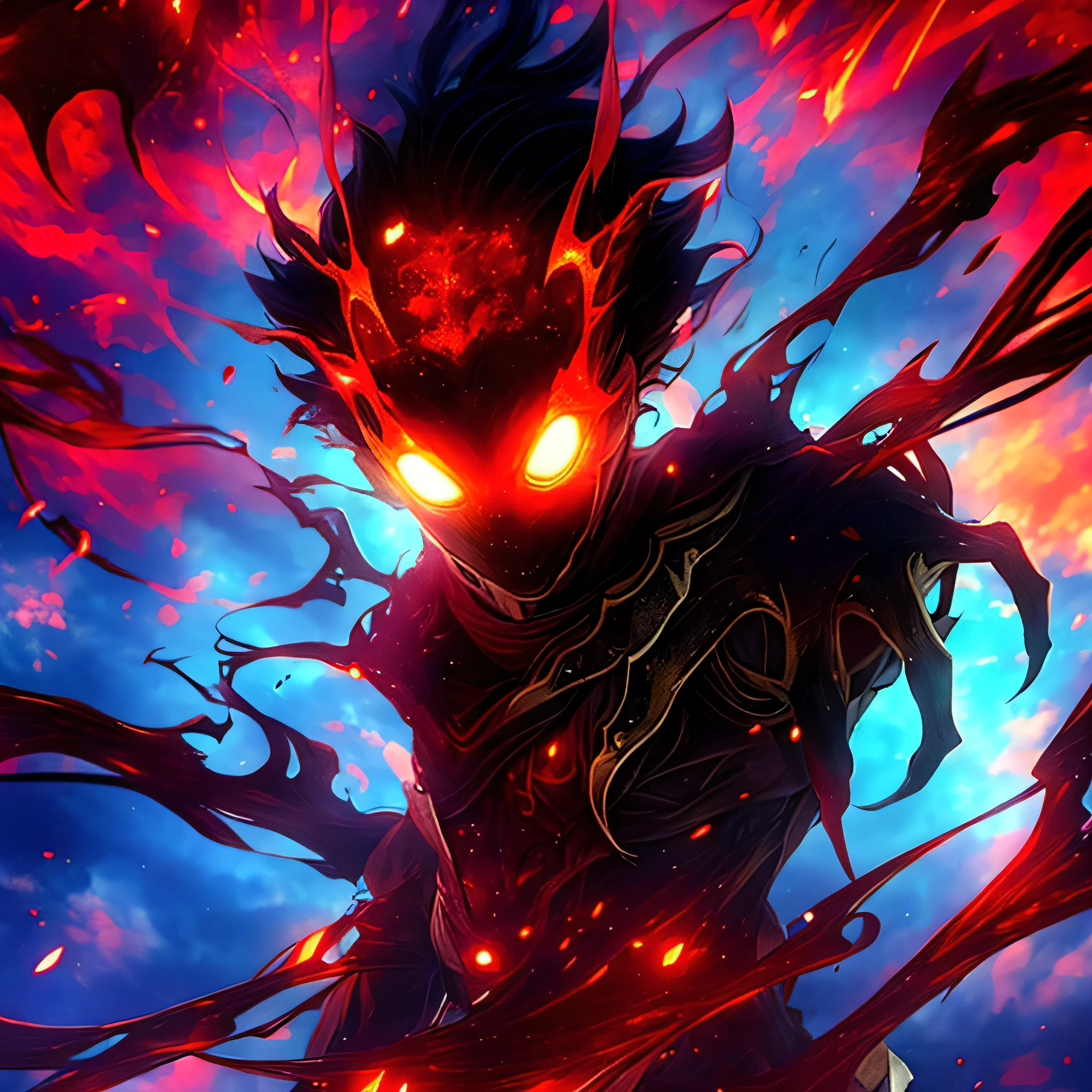 anime, Demon, vermelho, olho, sangue, sangue, sangue, sangue, sangue, sangue, sangue, code vein, olhos vermelhos brilhando, emitindo aura vermelha maligna, com olhos vermelhos brilhantes, olhos vermelhos brilhantes, anime epic artwork, foto de perfil 1024px, imagem do avatar, unlimited blade works, olhos vermelhos brilhantes, com olhos vermelhos brilhantes