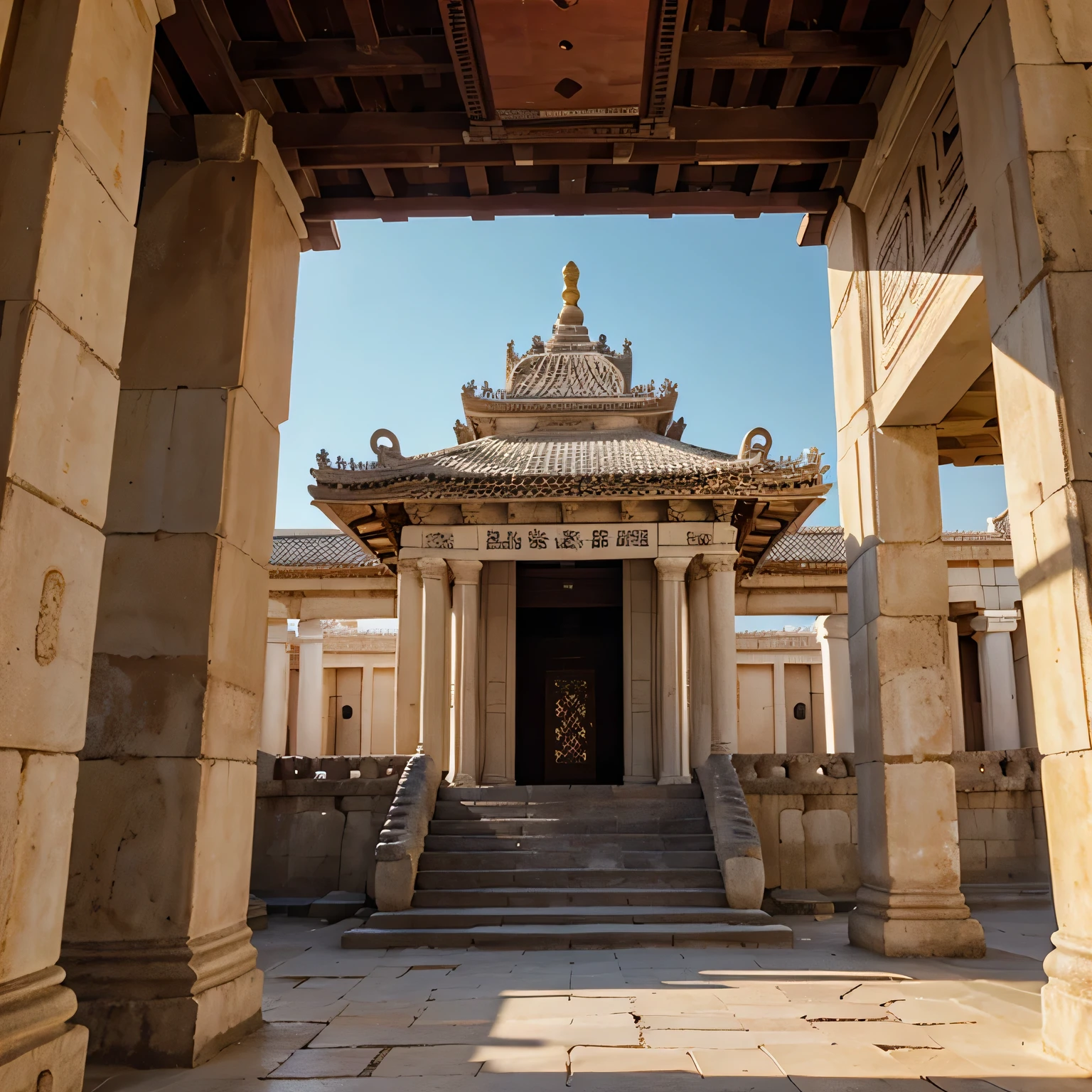 Architectural beauty and cultural heritage of the temple