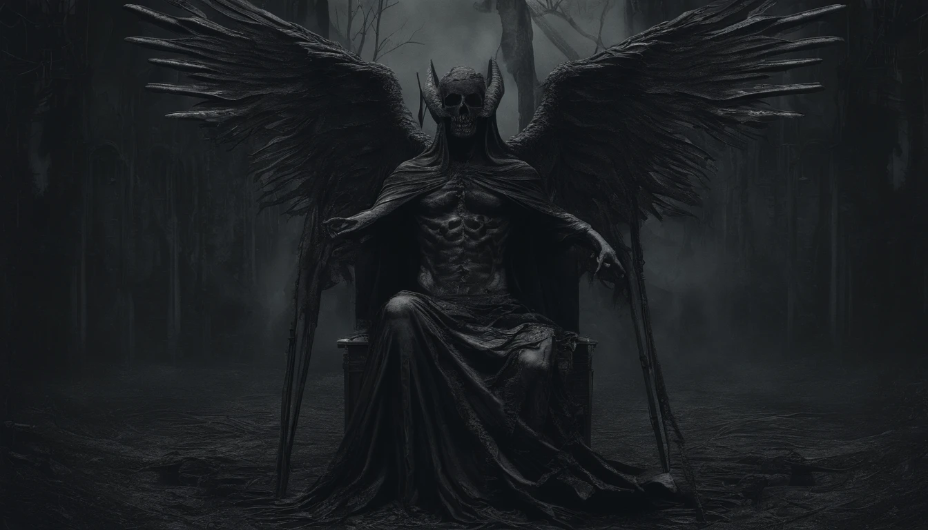 Trap, demon, music, boomblaster, angel