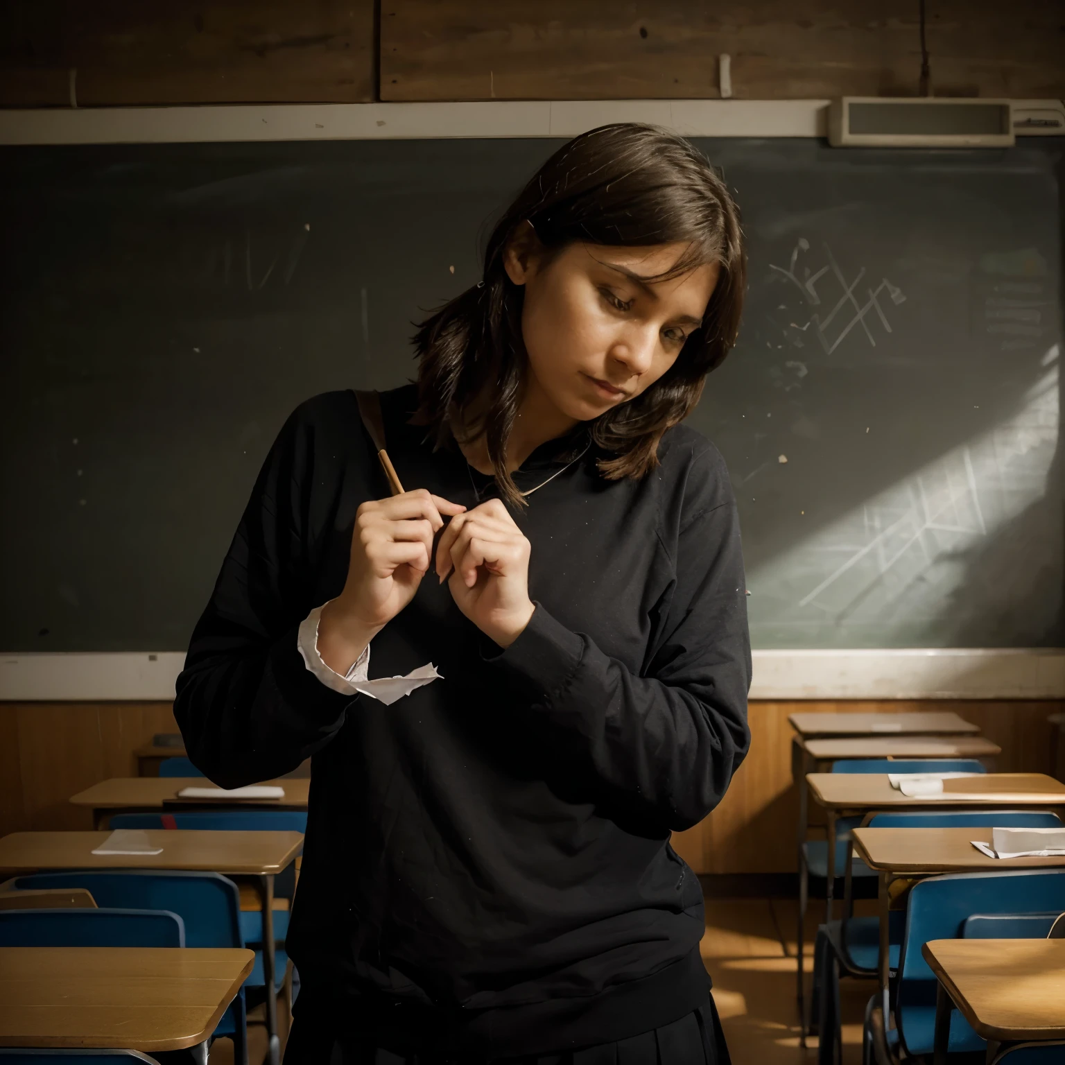 You can make an allusive image from this photo where Teacher's Day is commemorated