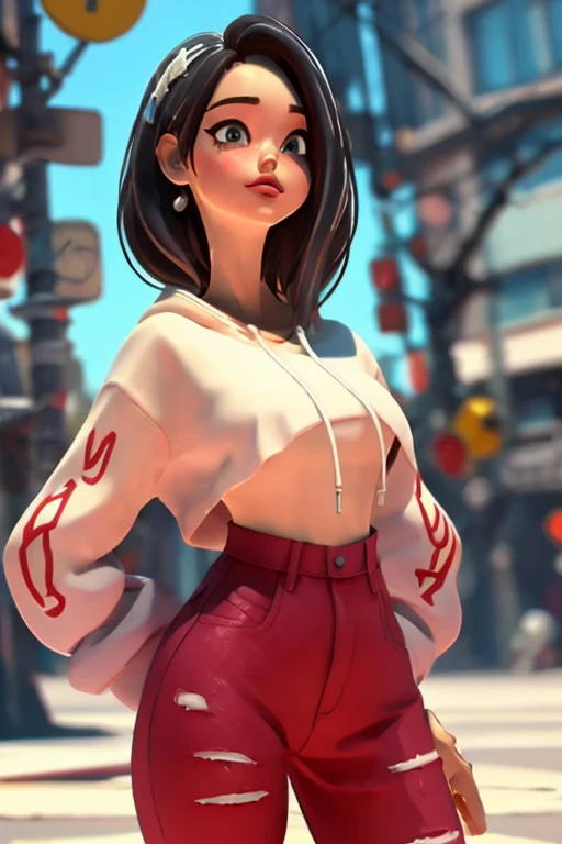 1 girl, standing pose,