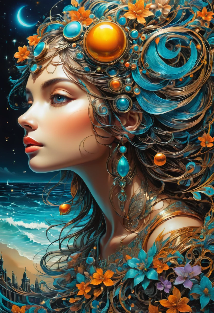 by Glo-fi Art Style, best quality, masterpiece, very aesthetic, perfect composition, intricate details, ultra-detailed