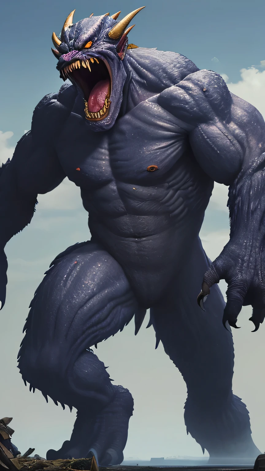 A giant monster