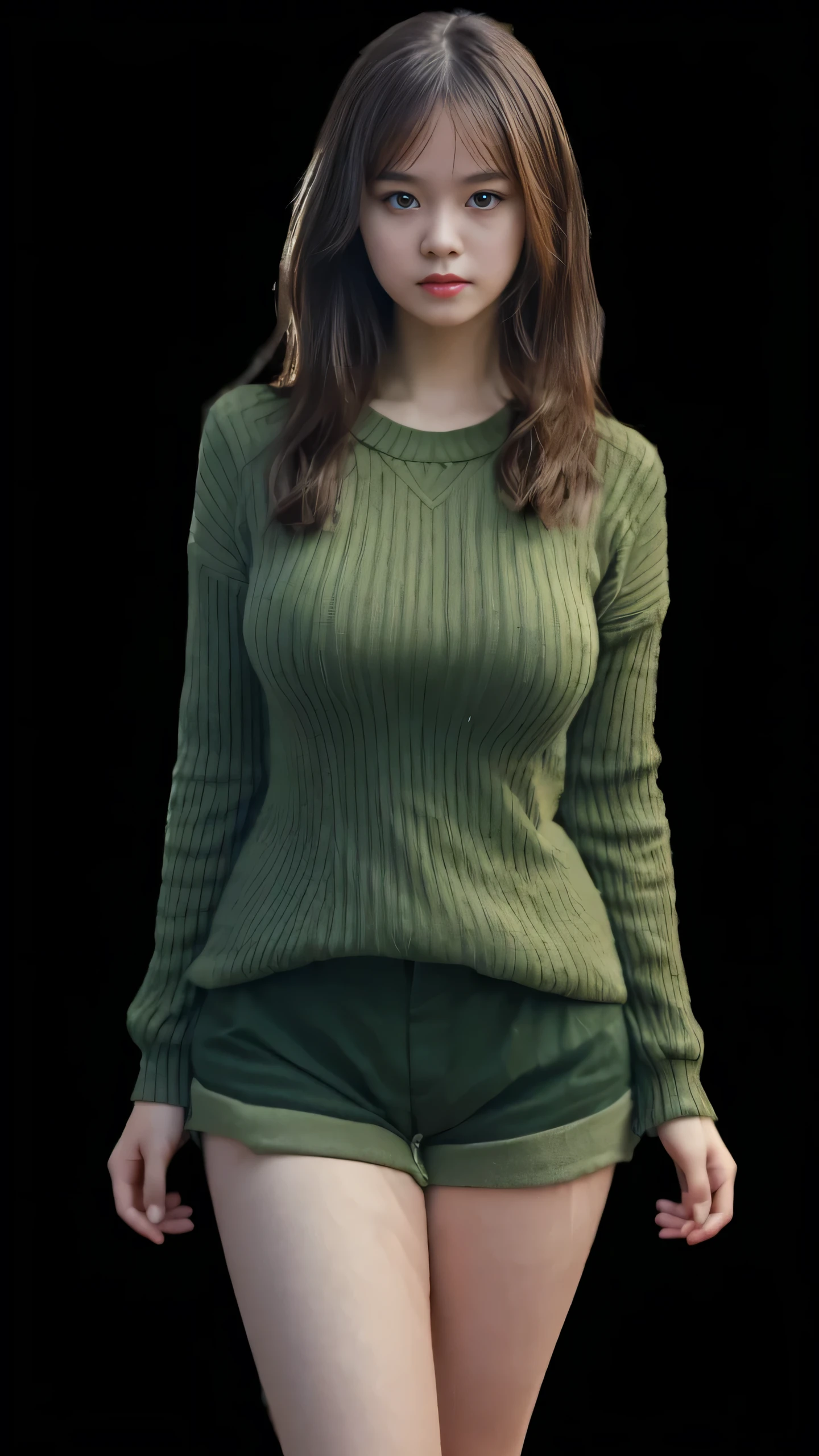 1 girl,masterpiece, highest quality, solo focus, (perfect face:1.1), (high detail:1.1),dramatic,full body,forest background