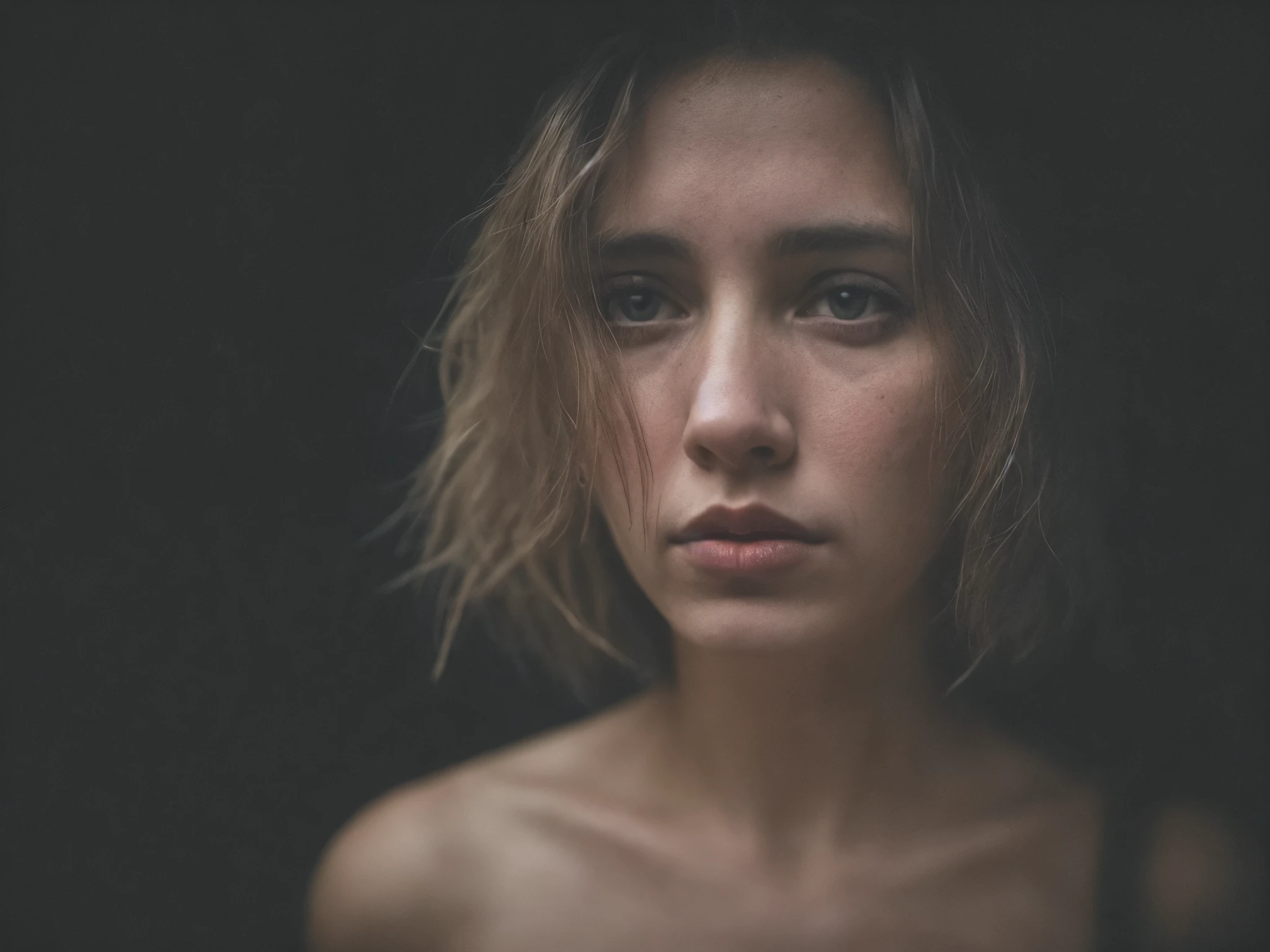 (close-up, editorial photograph of [[a dead bird, (masterpiece:1.2), wide angle photo]], (background inside dark, moody, private study:1.3), full body portrait, by lee jeffries, nikon d850, film stock photograph, 4 kodak portra 400, camera f1.6 lens, rich colors, hyper realistic, lifelike texture, dramatic lighting, cinestill 800