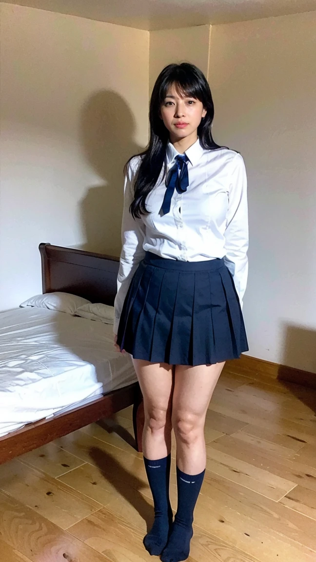 (fleshy buttocks:1.3),(fleshy-chested ass:1.3), (big hip:1.3),(sexy panties:1.3),(white panties:1.2),(realistic silk panties:1.3),(double eyelids:1.3),(long eyelashes:1.3),(white panties:1.3),(Looking at viewer:1.3),(big smile:1.2)32K, masterpiece, Raw photo, Best Quality, Photorealistic, Highly detailed CG Unity 32K wallpaper,(Extremely beautiful face, Beautiful lips, Beautiful eyes), intricate detailed face, ((Ultra detailed skin)) 1girl in, Cutest Pretty Japanese girl, Super Idol, 1 girl,(Happy smile), Clear eyes, (pale skin), (Big eyes:1.2), (Brown hairs), thick thighs, ,balanced elegant face, drooping eyes