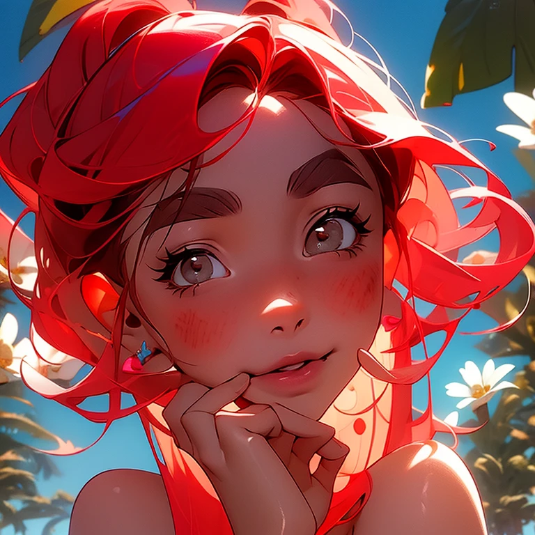 Girl linda tomando banho em uma banheira com congumelos mad 🍓 🍓 🍓 💋 corações 💕 flores 💐