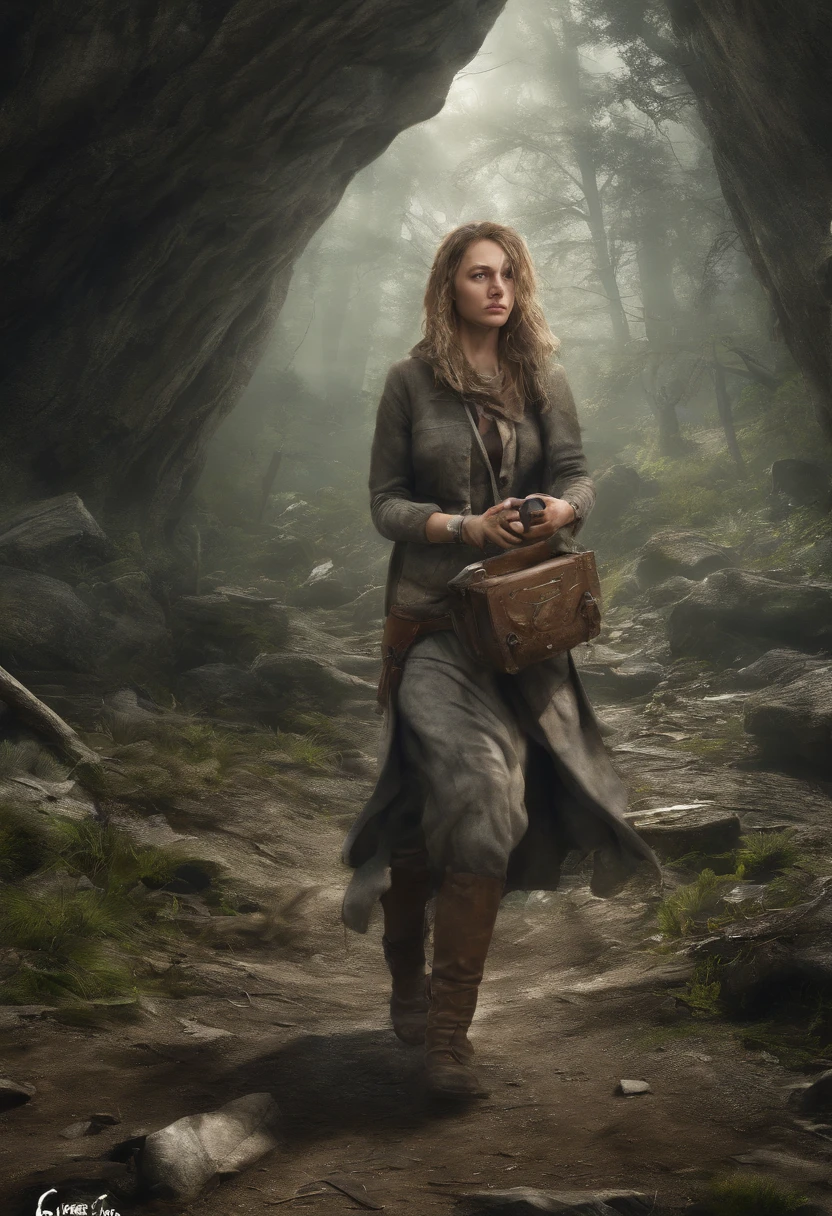 Picture Sara embarking on a dangerous journey to find a safe place to hide the surviving fragment.