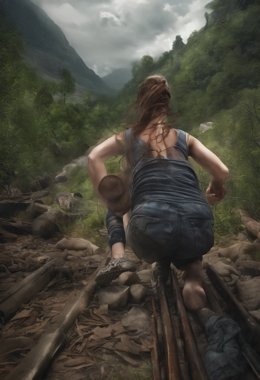 Picture Sara embarking on a dangerous journey to find a safe place to hide the surviving fragment.