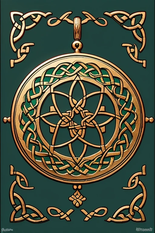 celtic woven ornamentic, medieval style
