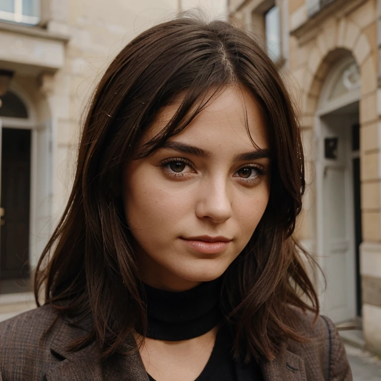 Femme Brune realiste