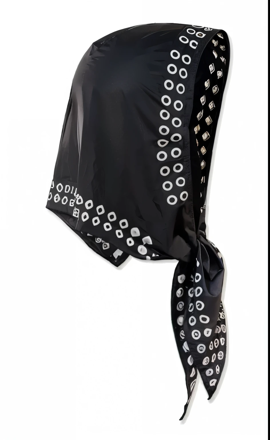 Generate another design similar to this head hood scarf