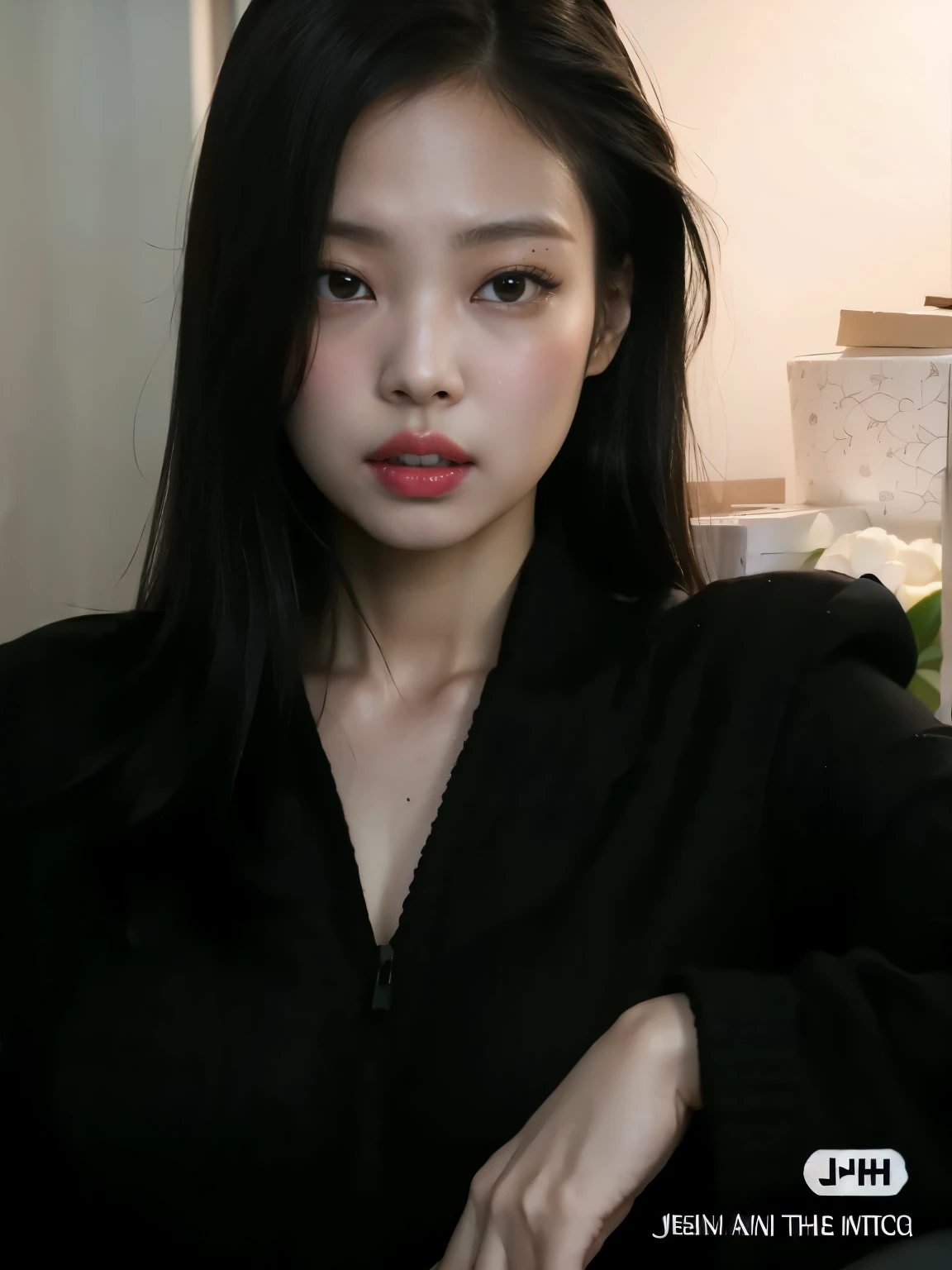Jenni Blackpink HD with cute and huge lips