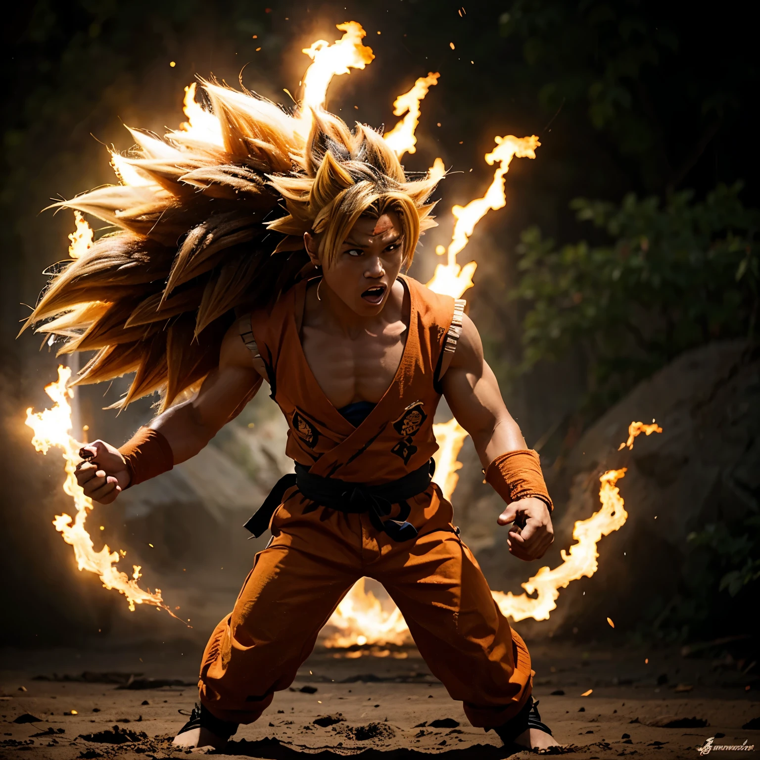 Genera a Goku