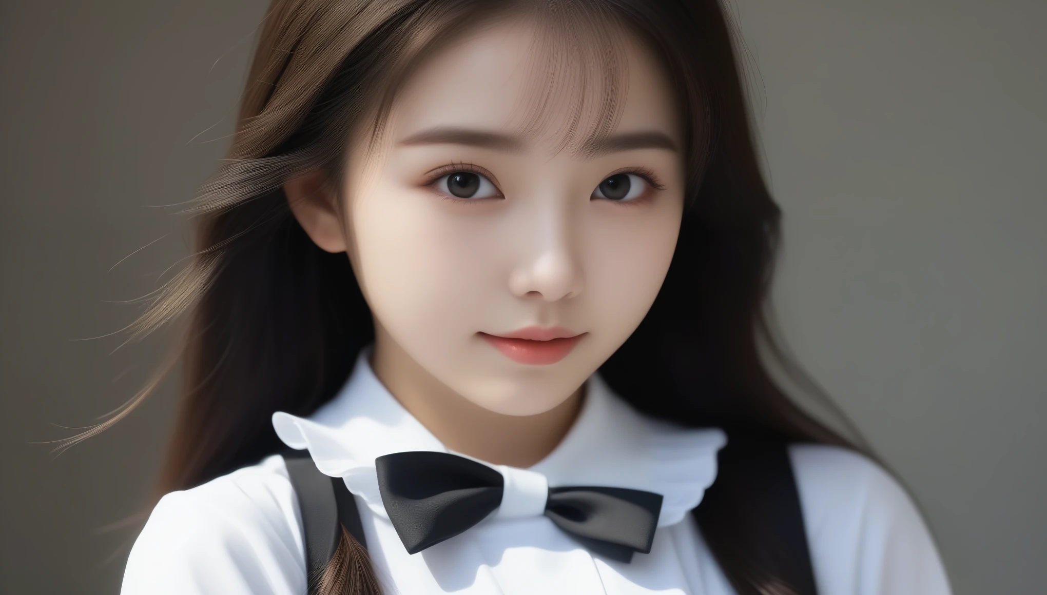 8K, Ultra-high resolution, highest quality, masterpiece, Surreal, photograph, 1 girl, (:1.3), pretty girl, Cute face, Beautiful eyes in every detail,masterpiece,8k, Ultra-high resolution, highest quality, masterpiece, Ultra-realistic, photograph, 1 girl, (16 years oldy girl, Cute face, Beautiful eyes with attention to detail, (Maid clothes:1.5), (Medium Large:1.2),(((Shining Eyes)), ((Spread your thighs))、Sexy pose、See through 、Look at the audience、beauty,Long neck、Smile a little、Please close your mouth and laugh、(((Ideal body proportions))),A cup small breasts :2,、Portraiture:2、Perfect Anatomy、Vivid details、detailed、Surreal、Light and shadow,Strong light,Fashion magazine cover,Thin lips