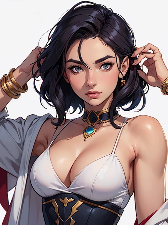 estilo de desenho animado:1.2), fundo branco mulher Imagem de desenho animado de uma mulher , roupas sensuais , garota super valente destemida , Ilustra??o estilo desenho animado, estilo de arte dos desenhos animados, estilo de arte dos desenhos animados, estilo de digital illustration, design de personagens altamente detalhado, arte digital detalhada fofa, City fan art, design de personagem retrato, linda digital illustration, retrato de alta qualidade, arte em quadrinhos, retrato do design do personagem, white background Busty without clothes and medium breasts female character cast of friends aged 80'roupas e 80'hairstyle cartoon style gemstones waist up portrait mode queen of the south Jennifer Connelly scenery GTA dominatrix gold coins chest with jewelry woman in leather clothes walking down the street, vestindo armadura de assassino de couro, armadura de couro skimpy, roupas de couro de fantasia, Roupa de Fantasia, in a leather espartilho, Yennefer, lara croft medieval, bela assassina feminina, fantasia sombria cyberpunk sedutora, Yennefer de Vengerberg, Armadura deslumbrante, weared em armadura de couro, espartilho, em armadura de couro, estilo cartoon, digital illustration, estilo GTA Jennifer Connelly moamente detalhado, arte digital detalhada fofa, Fan art horror character design portrait, digital illustration de cabelo preto cacheado lindo retrato de alta qualidade, arte em quadrinhos, retrato do design do personagem, Personagem feminina peituda, without clothes and with medium breasts, estilo cartoon, mulher com roupas de couro andando pela rua, vestindo armadura de assassino de couro, armadura de couro skimpy, roupas de couro de fantasia, Roupa de Fantasia, in a leather espartilho, Yennefer, lara croft medieval, bela assassina feminina, fantasia sombria cyberpunk sedutora, Yennefer de Vengerberg, Armadura deslumbrante, weared em armadura de couro, espartilho, em armadura de couro, estilo cartoon, digital illustration, estilo GTA Jenn
