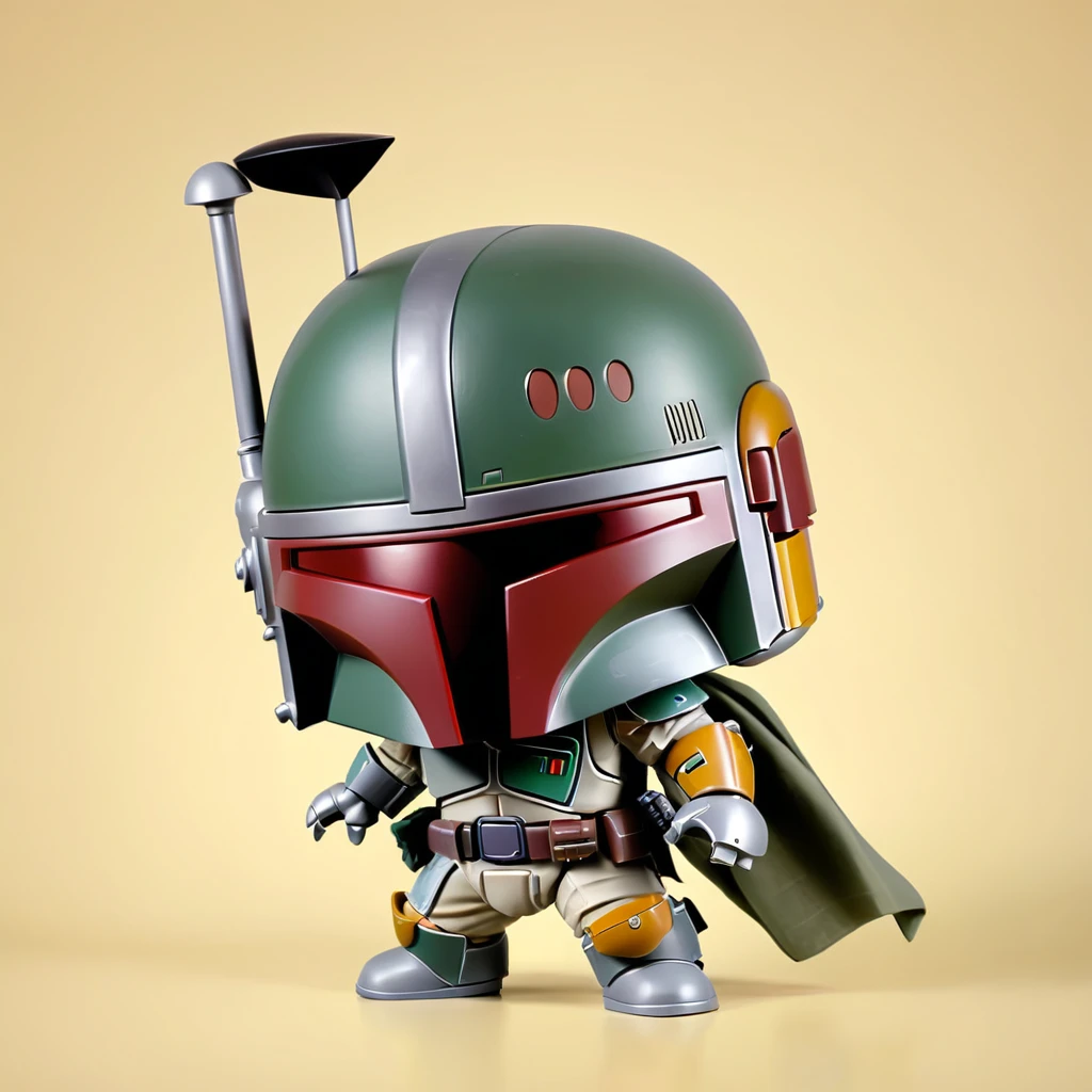 chibi, boba fett,
masterpiece, best quality, high quality,
(plain background:0.5),