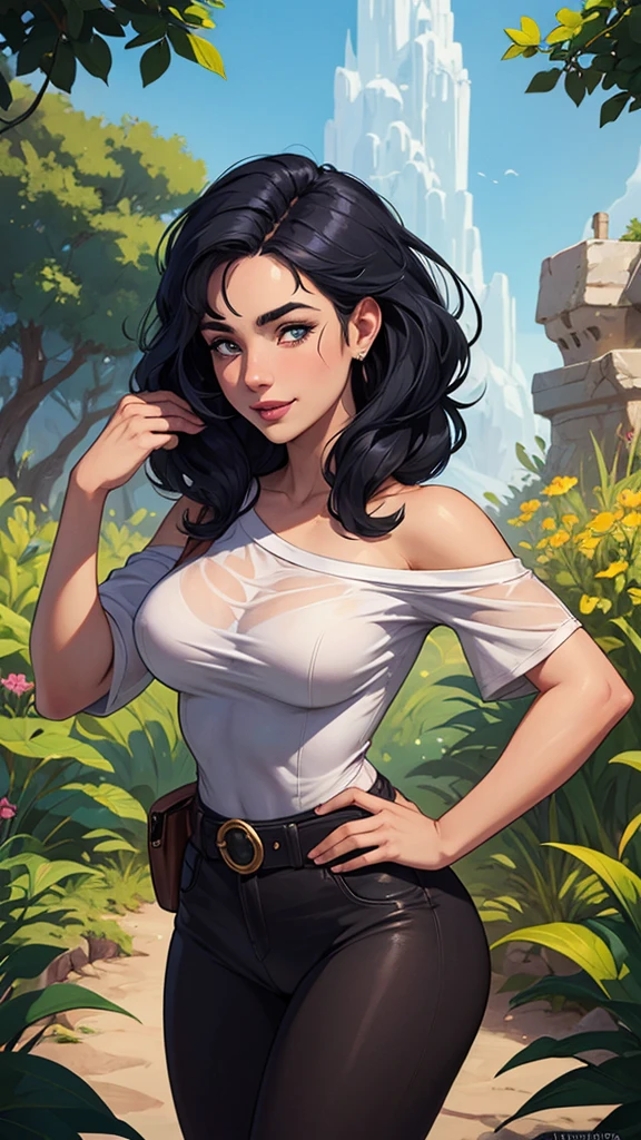 Personagem mulher estilo atompunk Fiona rainha Anna de Arendelle com marcas de guerras Imagem de desenho animado de uma mulher .Ilustra??o estilo desenho animado, estilo de arte dos desenhos animados, estilo de arte dos desenhos animados, digital illustration style, estilo atompunk design de personagens altamente detalhado, arte digital detalhada coragem, Forest fan art, Design de personagens de retrato, beautiful digital illustration, retrato de alta qualidade, Arte em quadrinhos, mulher jovem cabelo com transas lindas . Rainha Anna de ArendelleBelos olhos delineados Busto average grande e roupas sexy maravilhosas. imagem expressão do desejo sexual da cintura à cabeça ilustração Rainha Anne de Arendelle estilo atompunk Fallout 4 estilo pose playboy revista bruxa sensual Personagem estilo cartoon expressão facial feliz lindo sorriso e seis average pequeno modo retrato cintura para cima com muito ouro ao redor de suas outras pedras retrato precioso modo cintura para cima rainha do sul Jennifer Connelly GTA cenário dominatrix moedas de ouro baú com joias com o namorado, um homem com barba preta, armado com um estilo militar, obra de arte, melhor qualidade:1.2), Evolutionrogue, 1 garota, Sozinho, seios, olhando para o espectador, sorriso, cabelo curto, saia, large seios, cabelo castanho, Camisa, cabelo preto, luvas, umbigo, decote, olhos verdes, cabelo branco, pantyhose, cabelo multicolorido, gargantilha, black luvas, minisaia, black saia, fora do ombro, colarinho, cabelo em dois tons, Transparente, inventar, batom, spikes, pencil saia, off-shoulder Camisa, spiked colarinho, black lips, franja tingida, studded colarinho, nome do personagem, hand on hip, sorriso, card \(average\), sentado, pencil, dentro de casa, cadeira, mesa, looking at the viewerWith a dragon Ennifer Connelly, very long to the waist and half curly with bangs, seios pequenos, olhos grandes com um brilho apaixonado, olhos verdes mel, Um lindo sorriso, vestindo uma camiseta preta longa