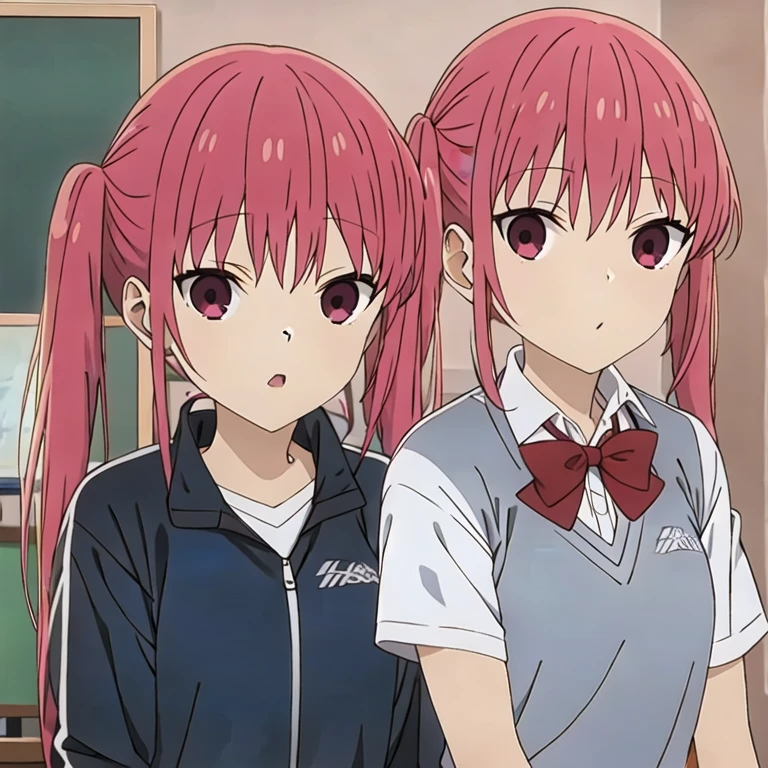 Haramura Nodoka、serafuku、blush、