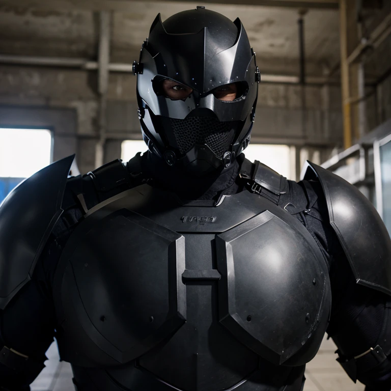 Boss fantastic dark armor man corpo total