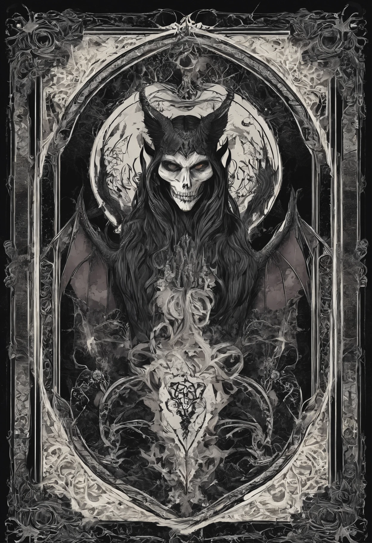 Tarot card devil