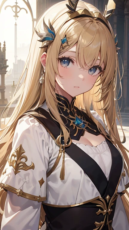 Solo,absurd resolution、high resolution、(masterpiece:1.4)、ultra detallado、(Dedo detallado),(Una chica)、hermosa chica detallada、Una cara detallada、claro y hermoso, Character as main point of view., Piel radiante, chicas, femele, joven, ((cabello dorado))、(Hermosa forma),(jovencitos),(bionde)、(un rubio),(cabello largo)、(ingesta de cabello:1.8),(ingesta de cabello:1.8),(ojos dorados:1.5),kawaii、hermoso rostro、hermosos ojos,((caballeros))、disfraz de fantasia,Personaje original,((usando armadura))、((Armadura pesada、petos)),(Con una espada occidental:1.5),((Trajes de la Europa medieval.)),,(tetas colosales:0.9), (frente a:1.2),(Retrato de cuerpo entero),(de pie:1.3),((fondo blanco:1.4)),absolute area
