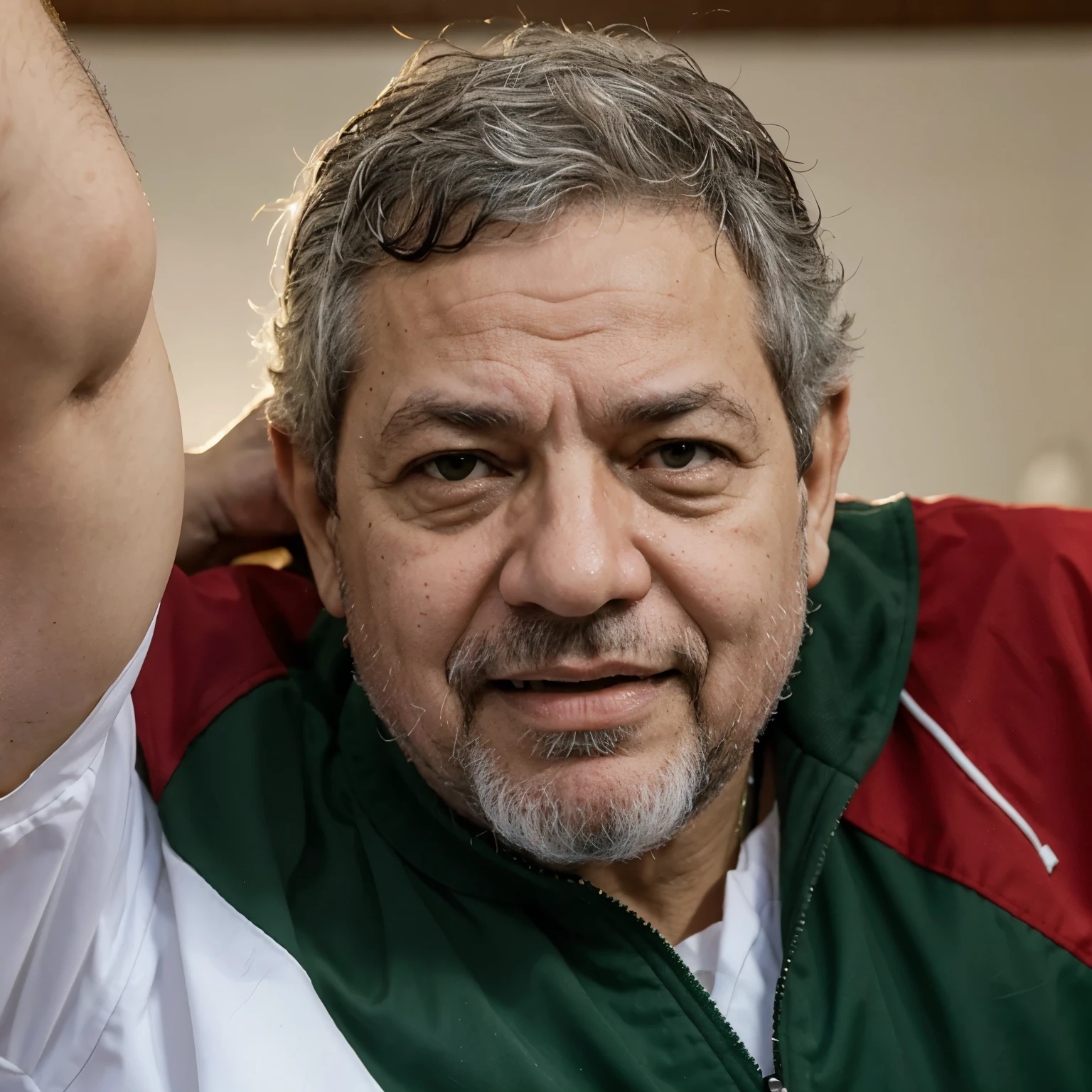 Presidente lula rindo do rio grande do Sul