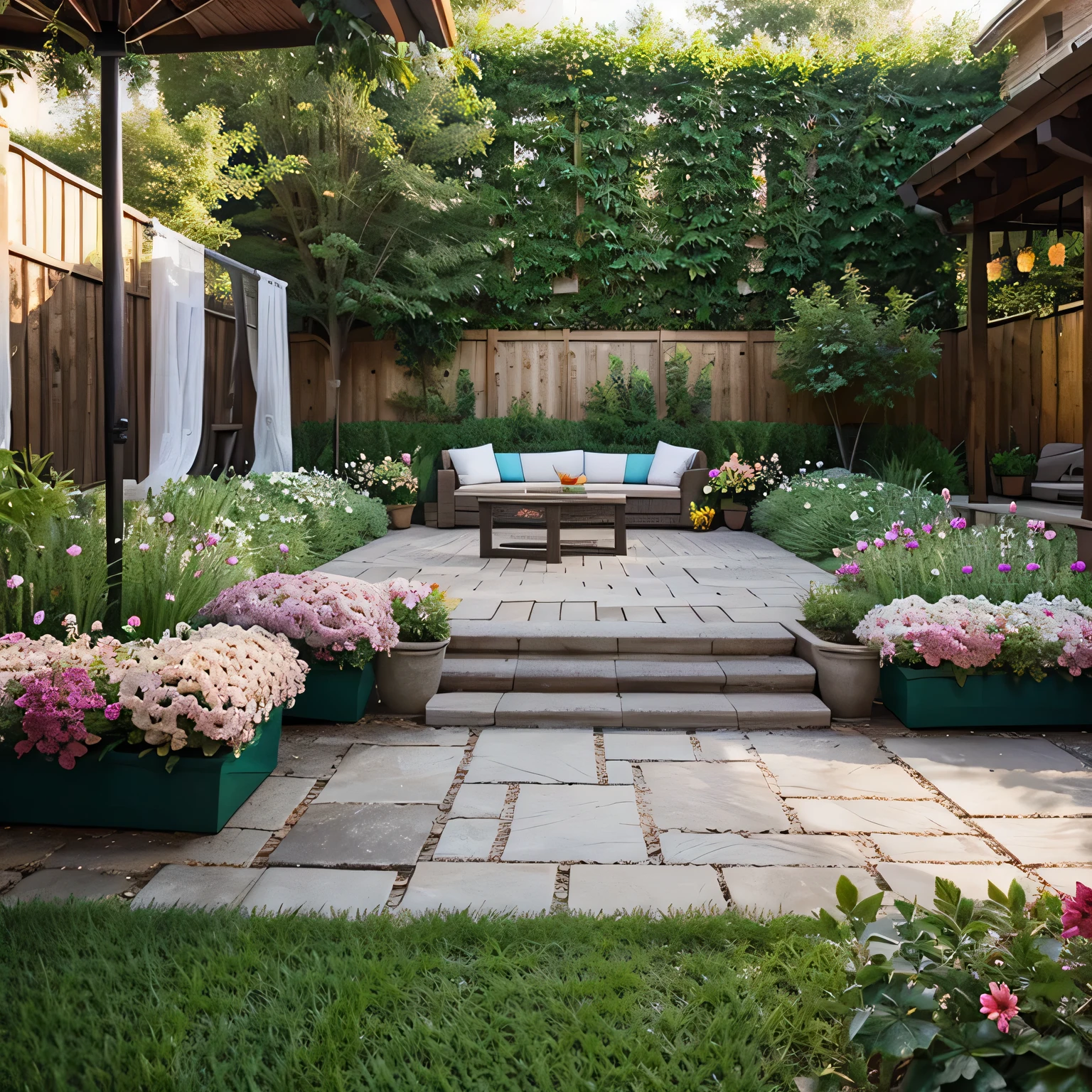 Transform Your Patio into a Floral Paradise with These Creative Flower Bed Designs