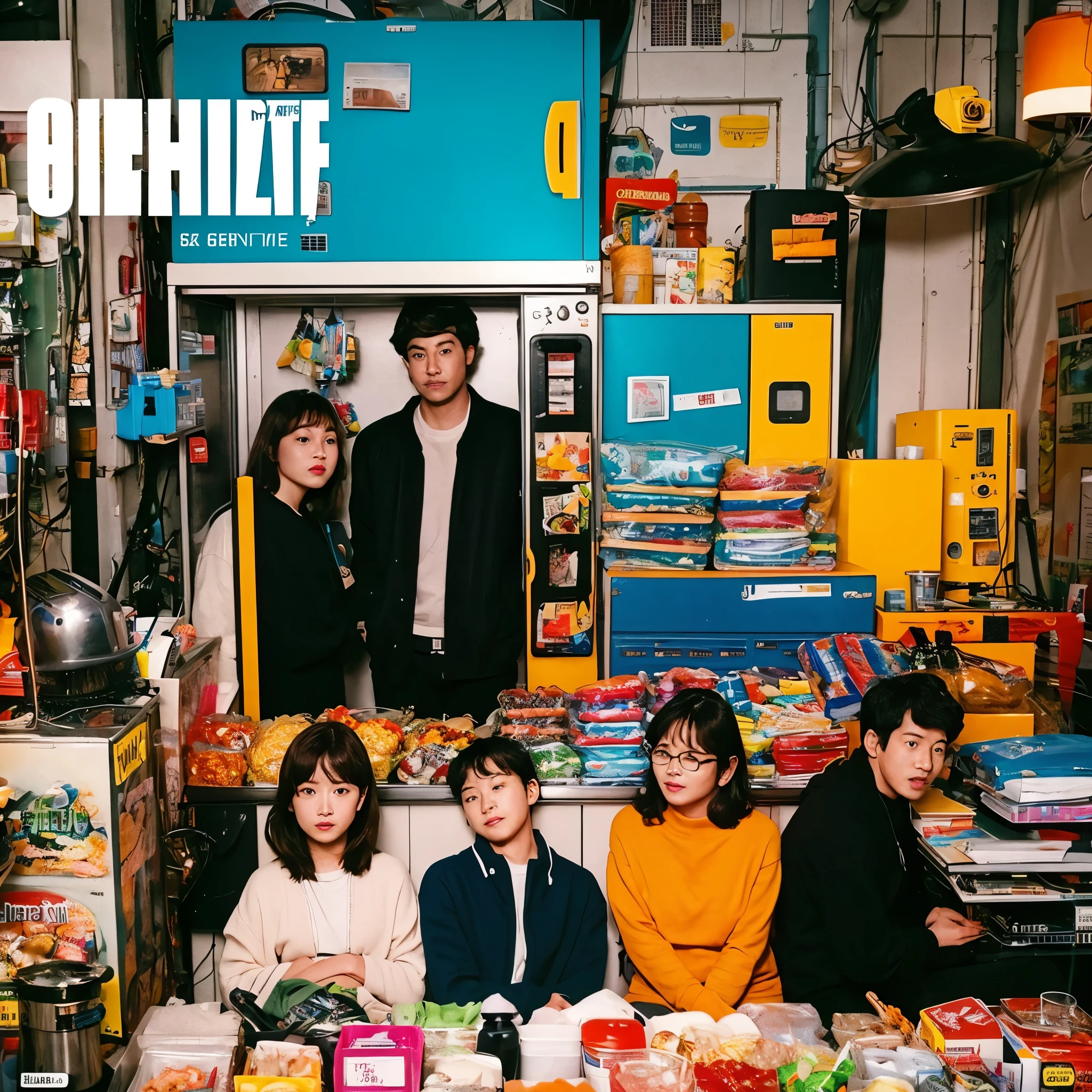 Generate a sitcom cover,'HOP' sitcom、Urban sitcom、Workplace drama