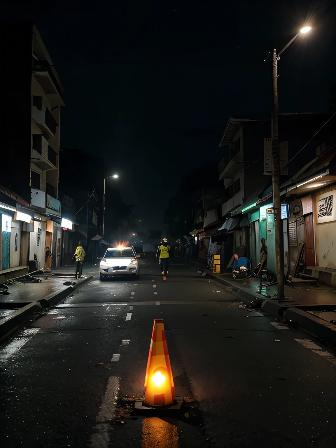 WAJIB MemASAnG SAFETY CONE DAN menYALAKAn LAmPU HAZARD SAAT UnIT mengALAmI BREAKDOWN DI JALAN
SANKSI SP 1 + VILLAGE 1