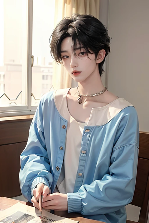 choi yeonjun of TXT, male. detailed facial features, expressive lips, fashion-forward hairstyle and blond color, perfect lighting, professional photography, high-resolution image, artistic portrait style. little y foxy eyes- choi yeonjun of txt detailed facial features. choi yeonjun of txt idol face. 21 years old, circular face like that of choi yeonjun from txt. without make up, natural face. circular face like that of choi yeonjun from txt. circular face like that of choi yeonjun from txt. small, fox-shaped eyes just like chooi yeonjun from txt. without eyeliner or eyelashes. without makeup, natural. seductive and flirtatious look. charming and sensual expression. eyes the color of honey. Sexy and charming look, just like Choi Yeonjun from TXT. lips the same as choi yeonjun from txt. nose the same as choi yeonjun from txt. hair combed in a sexy and seductive way. desired face choi yeonjun form txt. all the details the same as choi yeonjun from txt. honey or sunset colored eyes.