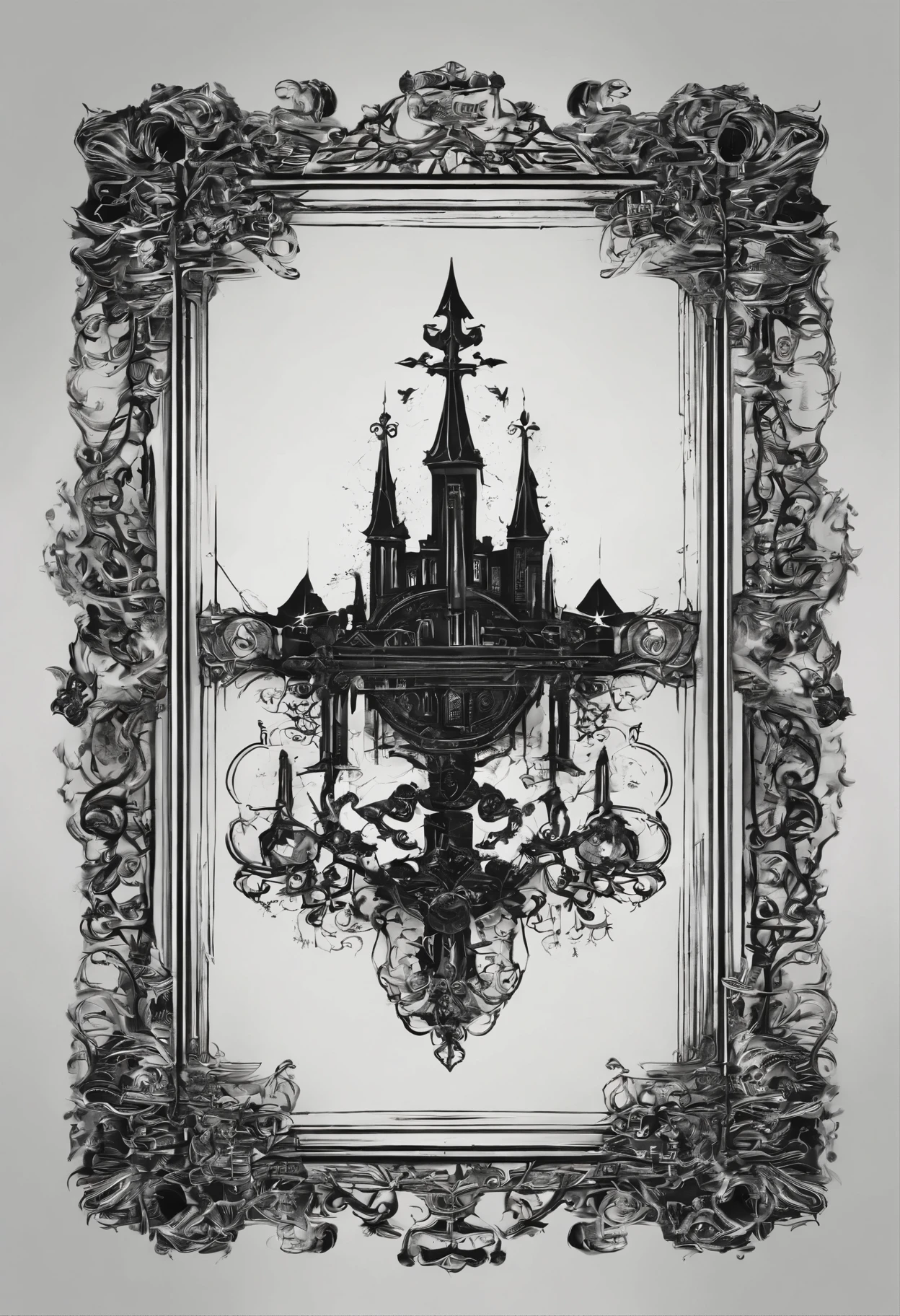 gothic art frame