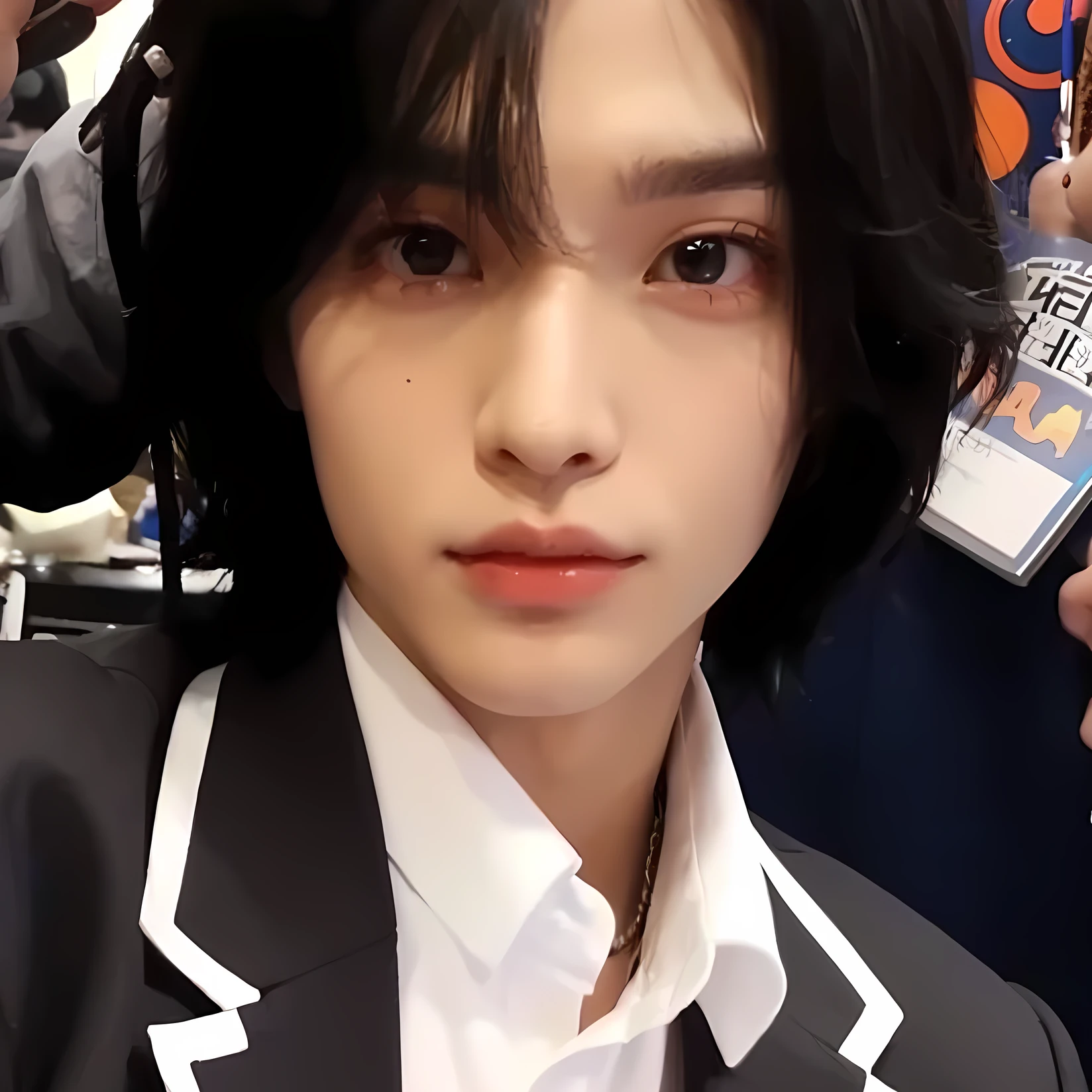 Ulzzang boy, ulzzang, Korean ulzzang boy, boy, cute face, cute eyes, cute, black hair, choi beomgyu, beomgyu from txt, choi beomgyu, beomgyu, small smile