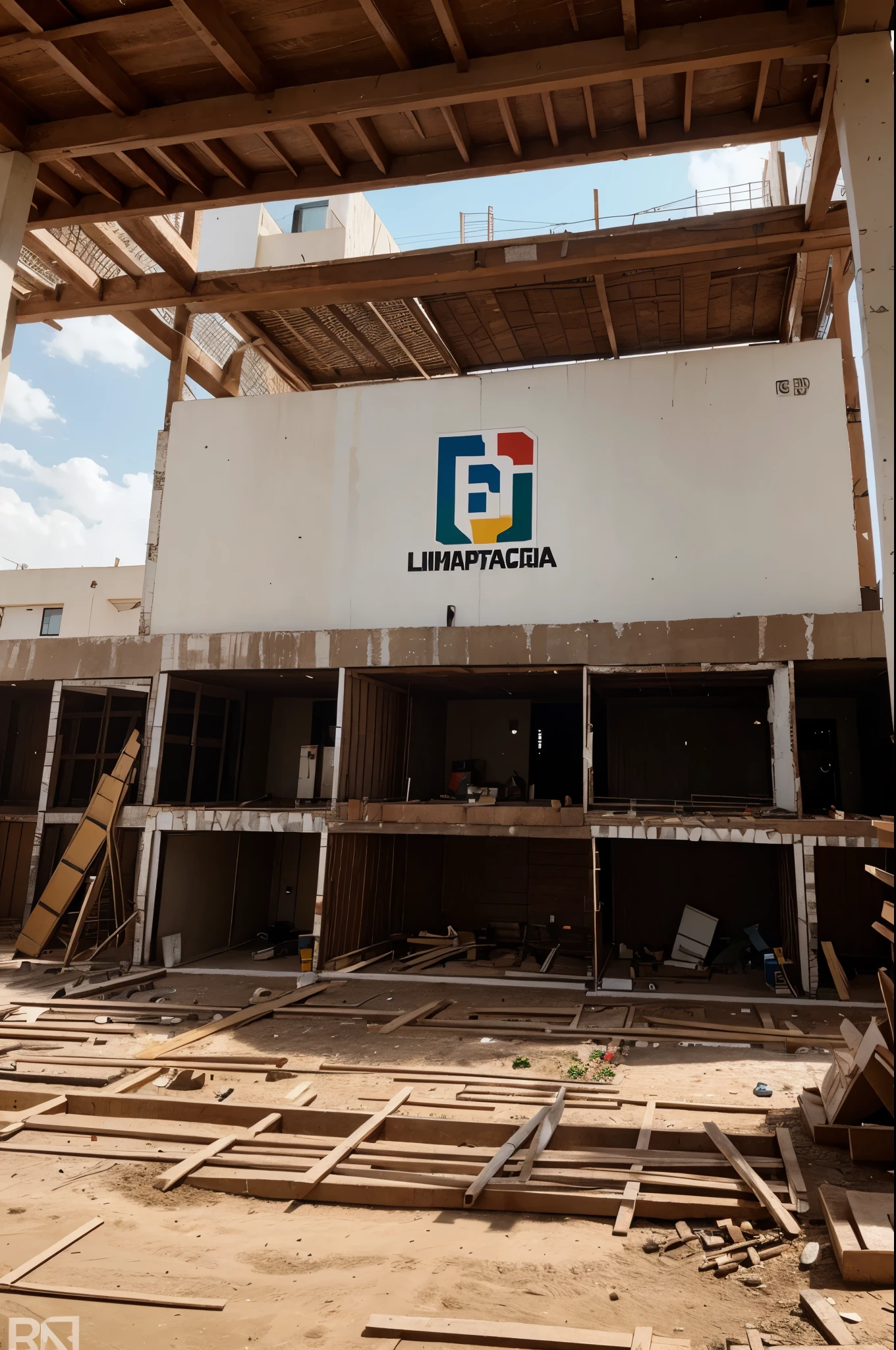 Logo para empresa de constructora llamada quefachacr