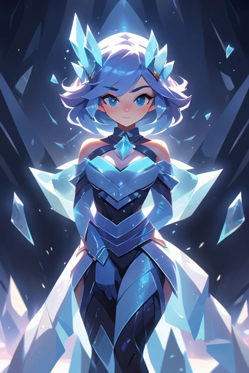 Sozinho, 1 pessoa, Ethereal Ice Goddess,  bioluminescence. Your eyes are the focal point, telling stories of ancient frosts and frozen kingdoms. chiseled features, um rosto delicado cercado por gelo, cabelos brancos brilhantes. In the right hand, ela empunha um intrincado cetro de gelo, while his left hand casts a powerful spell, congelando tudo em seu caminho. Exuding an aura of chilling elegance, She&#39;s in a cinematic ice kingdom, with drifting snowflakes, Esculturas congeladas, and intricate ice patterns. O ambiente circundante ecoa seu poder, com geleiras, e cristais de gelo flutuantes, reflecting the cold and pure essence of your being."
