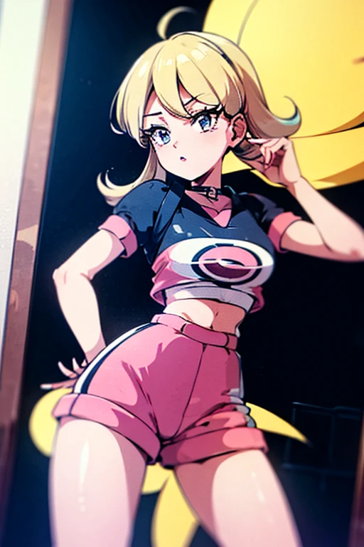 Cynthia Pokémon Like Retro Clothes