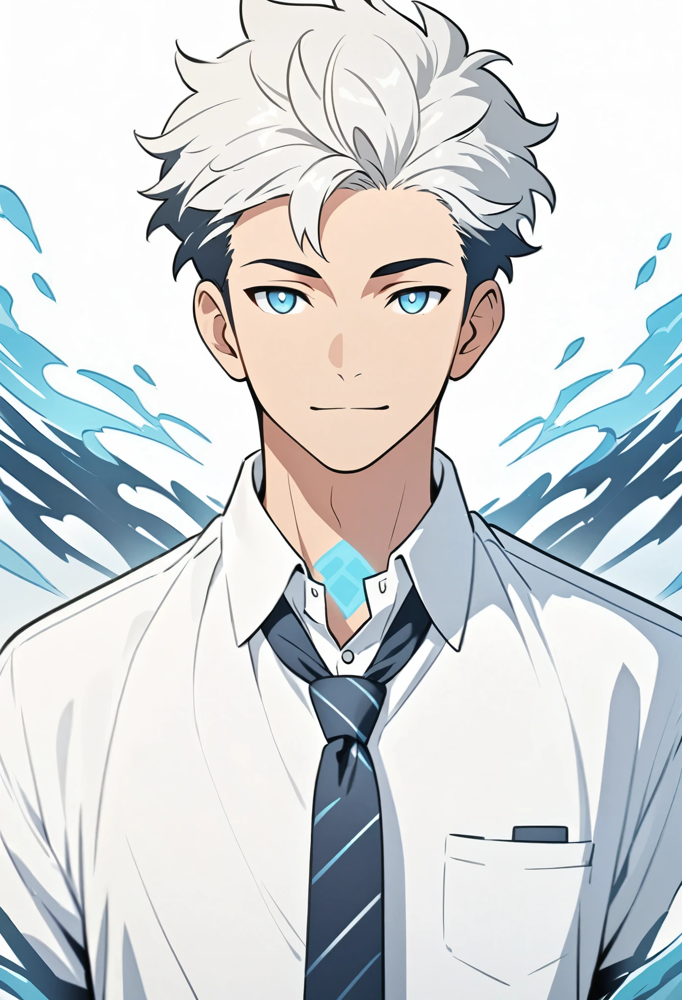 tie,White shirt,man,avatar