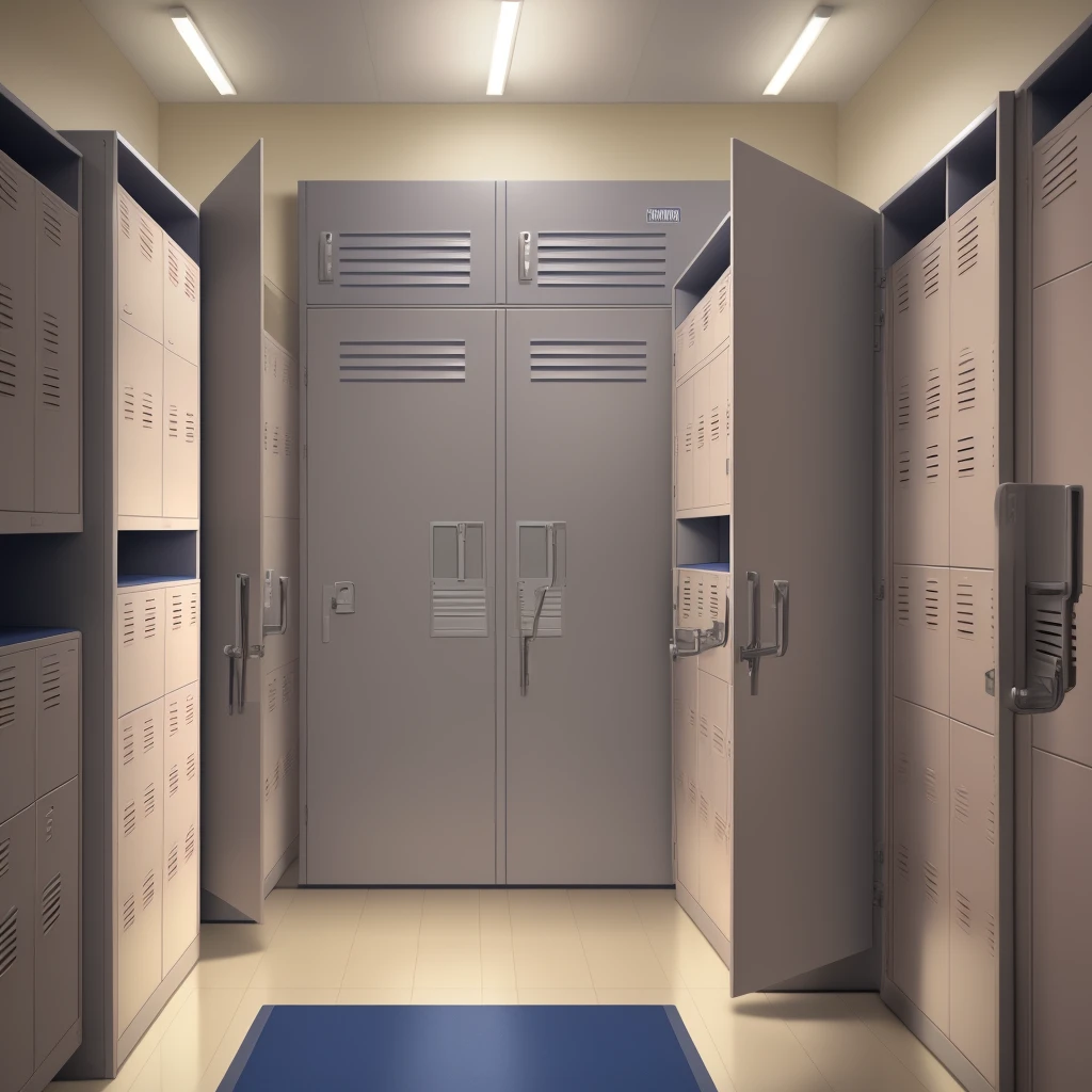 College cheerleaders forget to put on their clothes in the locker room