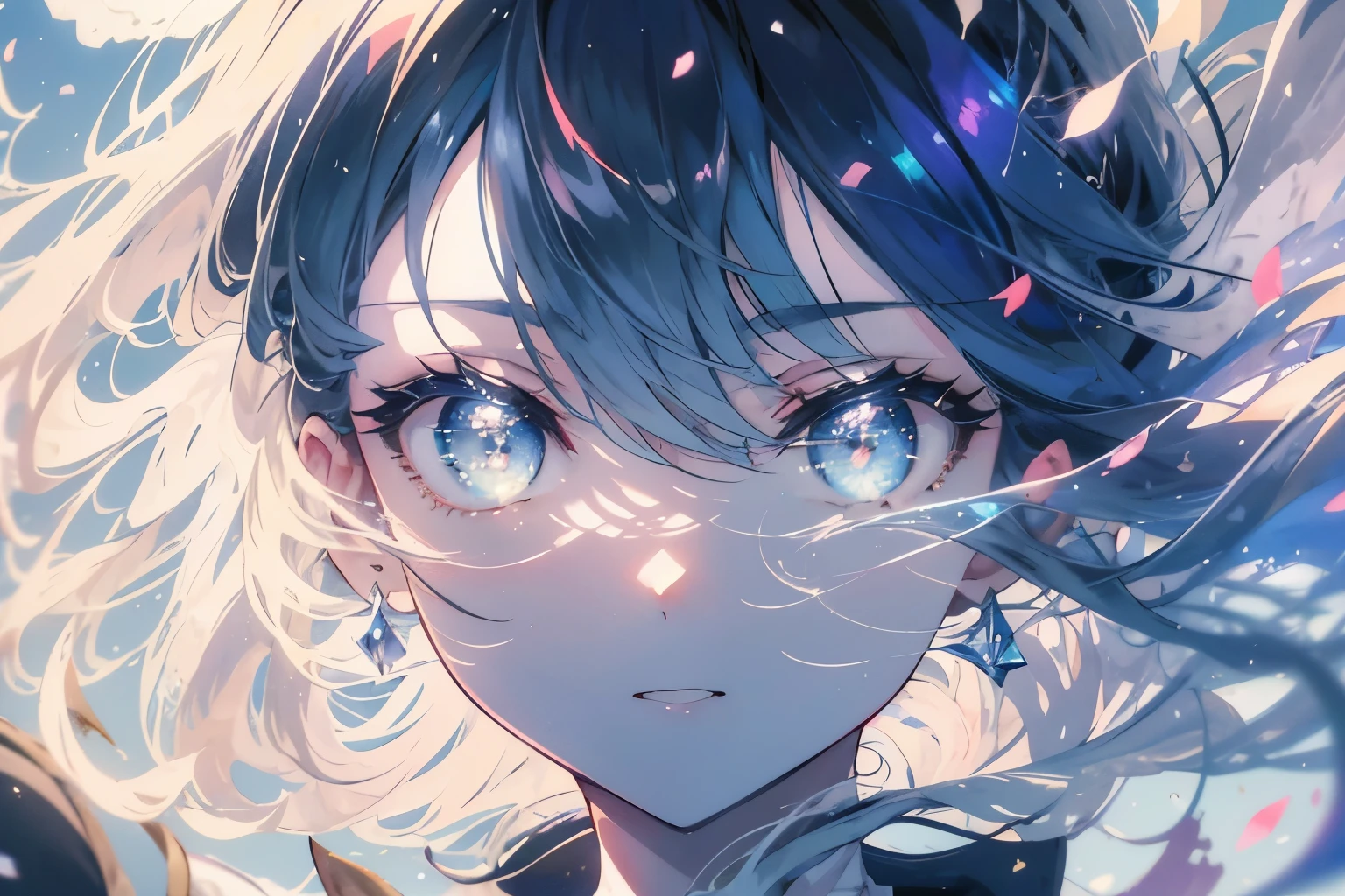 Create exquisite illustrations reminiscent of Makoto Shinkai's style, It has ultra-fine details and top-notch quality. Create a high-quality illustration of a fantastical scene with cherry blossoms fluttering in the air, featuring a beautiful boy. The illustration should evoke a sense of nostalgia and enchantment, with intricate details and a dreamy atmosphere. From the delicate petals drifting through the air to the serene expression on the boy's face, every element should be meticulously crafted to immerse the viewer in a nostalgic and magical moment. best quality, masterpiece, expressive eyes, gorgeous, vivid, perfect face, smile, happyness, 2eyes, emotion, detailed pupils, vivid pupils,stunning, life, relfection, peace, warm, compsition, artistic, 4k, wallpaper, bonnet, wind, glowing eyes