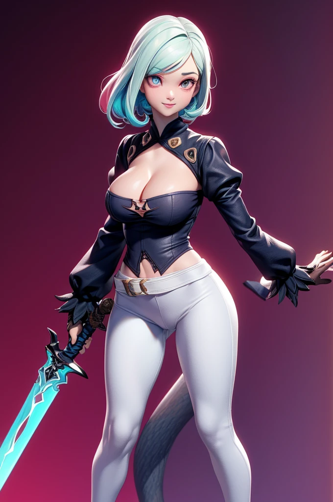 Mini nier automata, (nier automata), solo, ray tracing, Estilo 3D, 3DMM, ((oses por foto)), ((oses em cada foto)), corpo inteiro,(Front view),(Costas Issue), (Emist on the left), mostrar barriga lisa, (((poses por foto))),(seios muito grandearriga perfeita, olhos perfeitos e simetricos, (perfect handuturistic sword in hand)), ((cabelos curto)),((Roupas de bruxo abertas)),roupa branca com bordas texturizadas, pele clara, luemas detalhadas, White thigh-high tights with trim, emestido aberto em "em", cintura fina, pernas grande, low water, Show legs to the top of the waist, (tecido partido caindo sobre as pernas),((top aberto)),pele ultra realista, olhos realistas humano,pele ultra realista,((blusa listrada)),traje super sensual,(faixas em torno dos seios), colorida,top com babados,(pubis com muito volume),(extremamente sensual),(very sensual),(((Big tits))),(((cabelo dividido em dois))),((((roupa social, aberta nos seios e na frente)))),(((blue, cyan,red and purple clothes))),(((fendas sobre os seios))),(((faixas caindo da cintura com detalhes nas pontas))),(((top com abertura enorme no meio))),(black skin, short hair),((sexy langeries)),(((nivel alto de detalhes))),(((enorme fenda entre os seios))),(((opening to the top of the hip))),(((White tight leggings extremely marking the waist and pubic area))),(((fendas detalhadas e com desenhos))),(((leggings that clearly shape the curves of the body until they touch the breasts))),(((decotes extremos))),(((top com muitos detalhes e aberto))),(((cinturinha))),(((cabelo divido em dois))),(((duas cores))),(((detalhes intrincados))),(((darkness))),(((costume with high level of detail, vincos e sobrecosturas))),(castlevania),(morigan aensland),(((top com shapes variados)))),(((Mostrando as pernas))),((((Wonderful))))