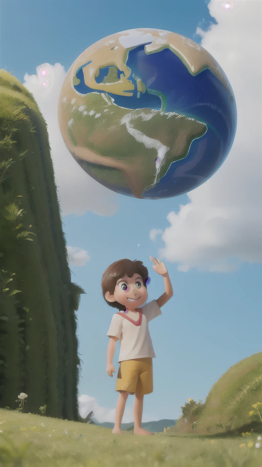 imagem de fundo com o planeta terra
