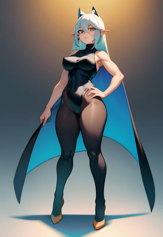 8K,high quality,anime,married woman,beautiful,clean,bright,highlights in eyes,sexy,super big ,oversized ,erotic,nude,beautiful line drawing. Blue skin, well drawn ears, depicted head to waist, blue and orange gradient fins, blue and orange gradient fins on back,
Black full-body tights costume, black full-body tights costume, black full-body tights costume, black full-body tights costume, black full-body tights costume, black full-body tights costume, black full-body tights costume, black full-body tights costume, body-fitting costume, body-fitting costume, body-fitting costume, body-fitting costume costumes, body-fitted costumes, sleeveless, non-dress, non-dress costumes,