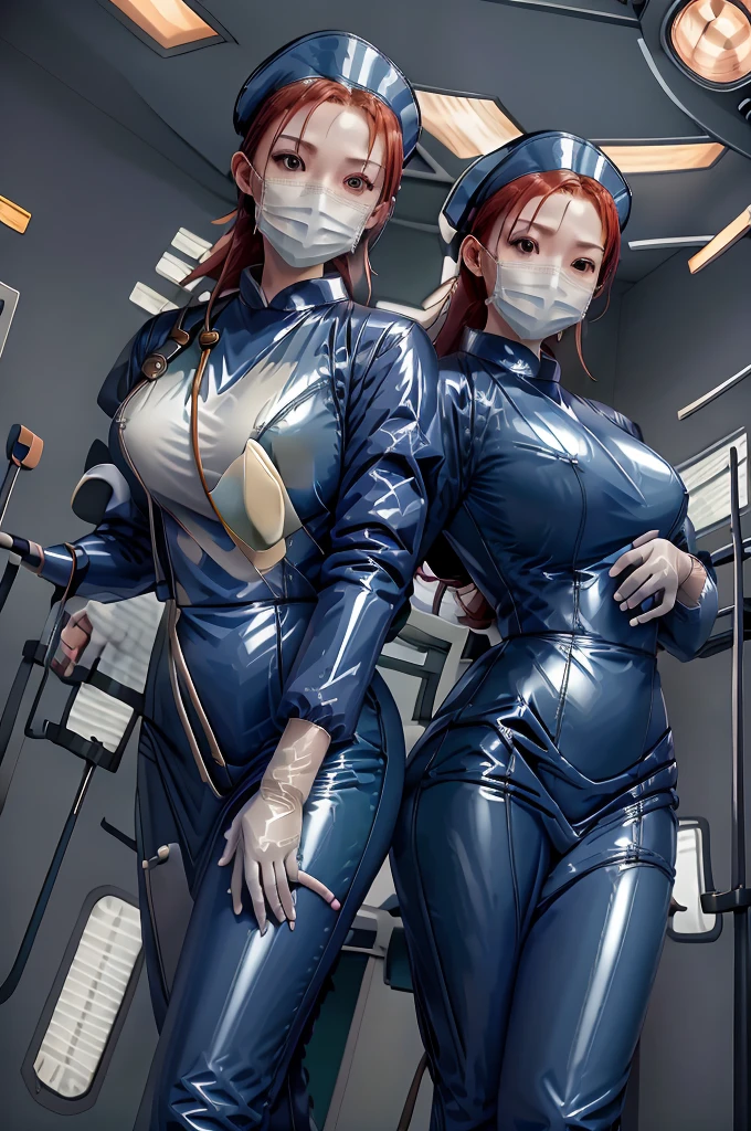 nurse uniform,hospital, latex nurse suit,nurses,busty,elbow gloves,labcoat,red hair woman,white eyes , gigantic ,medical instruments,asian nurse,two nurses,speculum,examination room,oversize ,big ass ,strap on, lay on table ,legs spreaded,giving birth,gyno chair , dentist,Milf,latex,green uniform